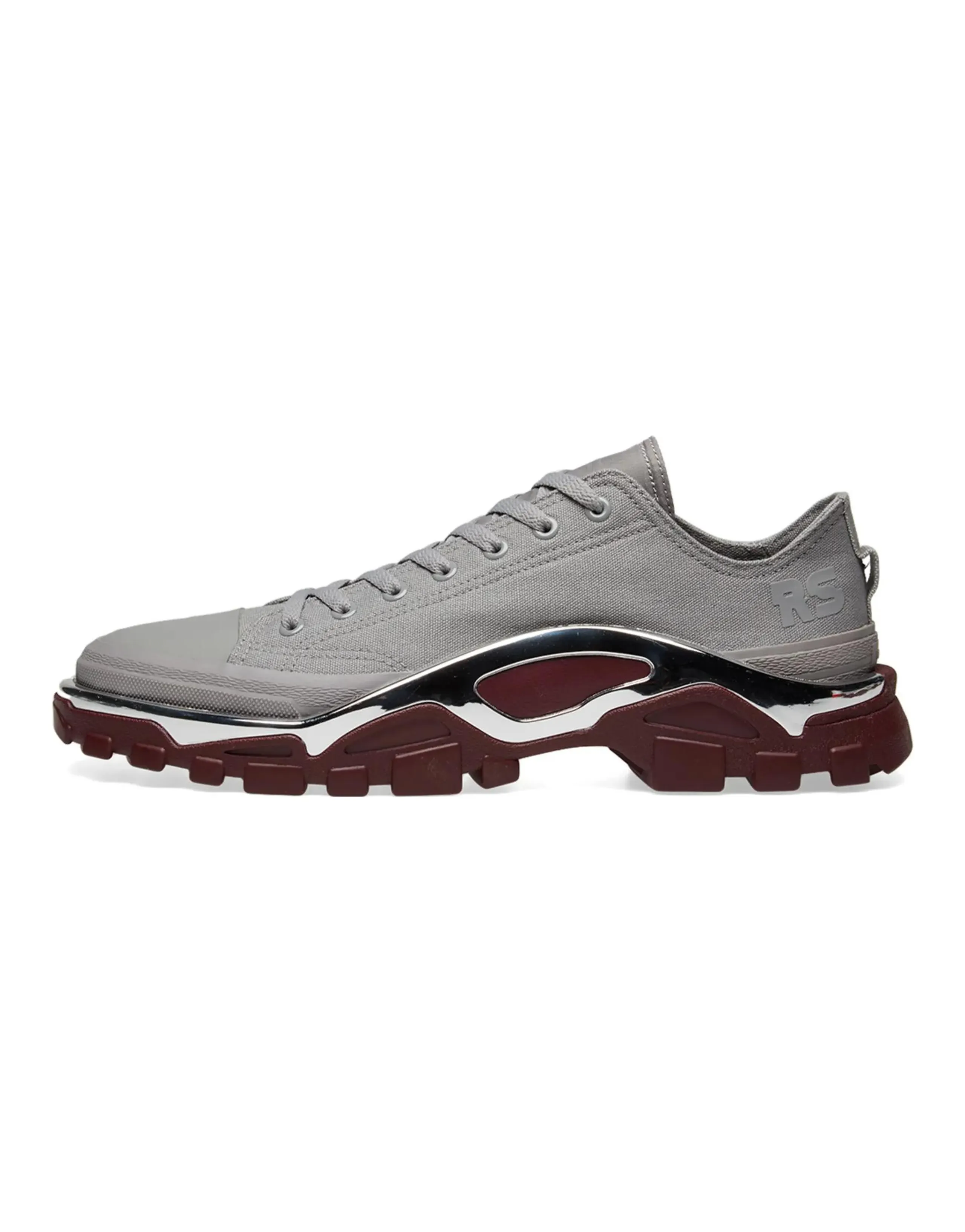 Adidas Detroit Runner Raf Simons Grey Maroon
