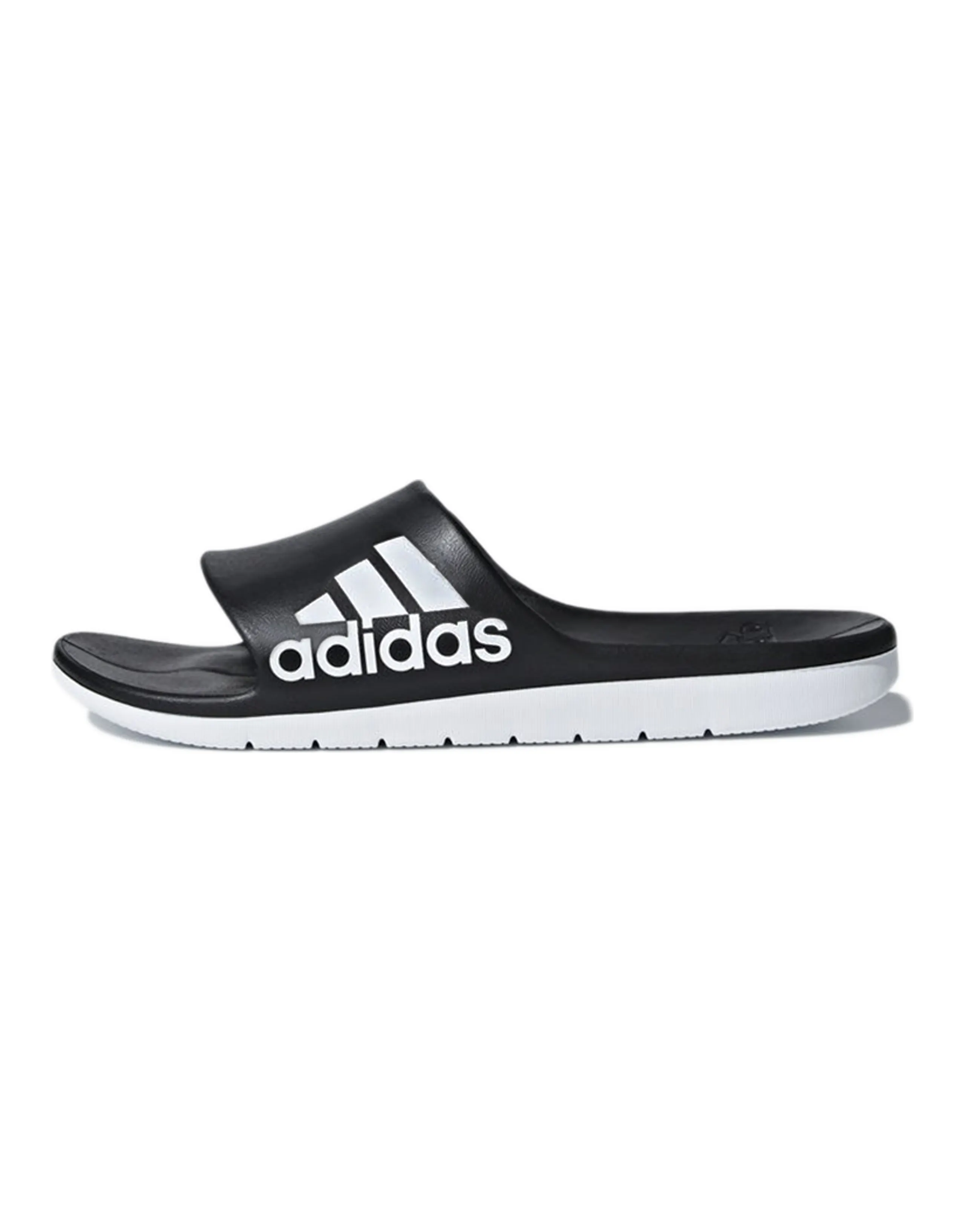Adidas Aqualette Cloudfoam Slippers 'Black White'