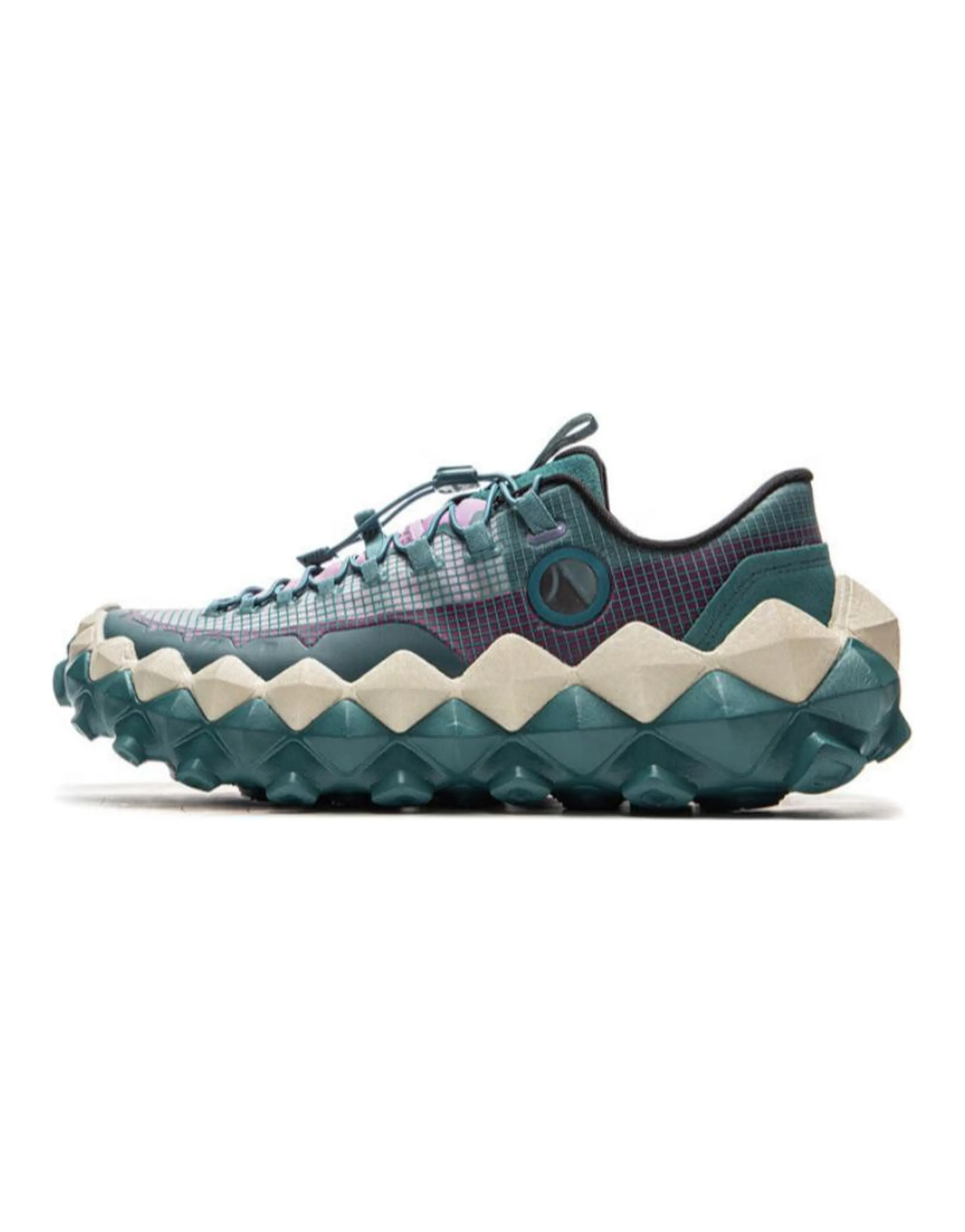 Li-Ning 'Chuan Shan' Comfortable Versatile Cushioned Lightweight Low-Top Casual Lifestyle Shoes Unisex Green-Purple