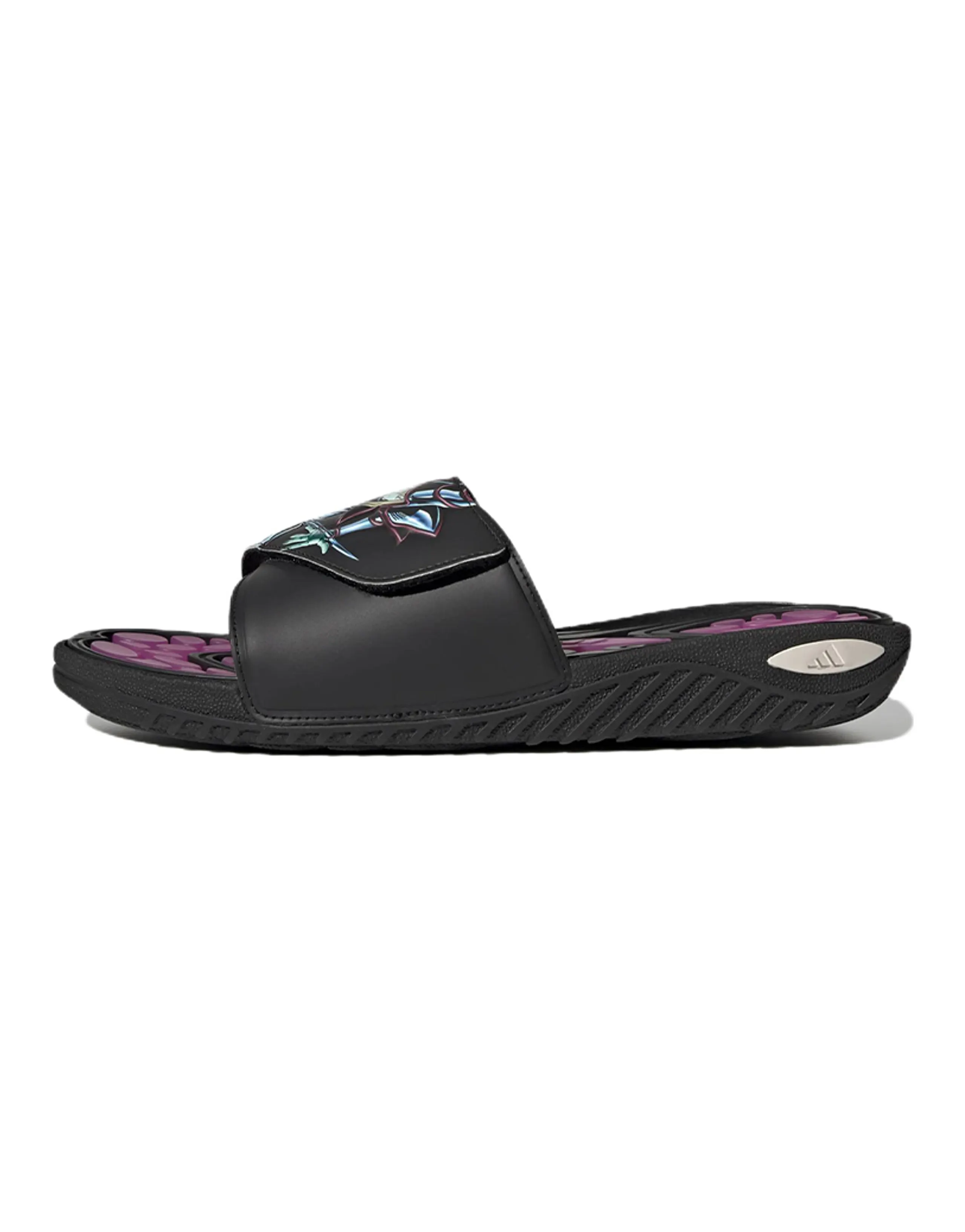 Adidas Reptossage Hook And Loop Slides Yu Gi Oh! Dark Magician