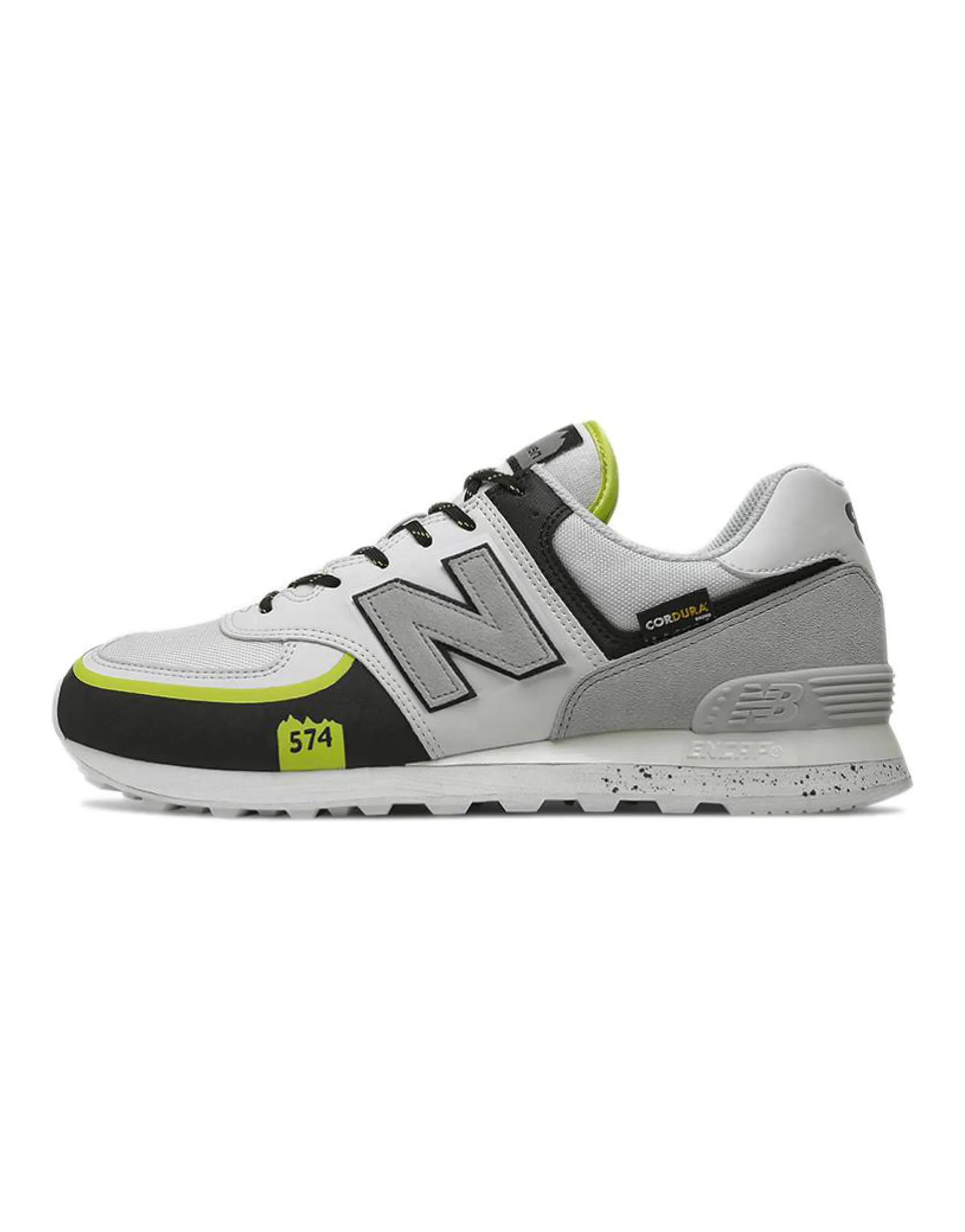 New Balance 574 All Terrain White Lime Black
