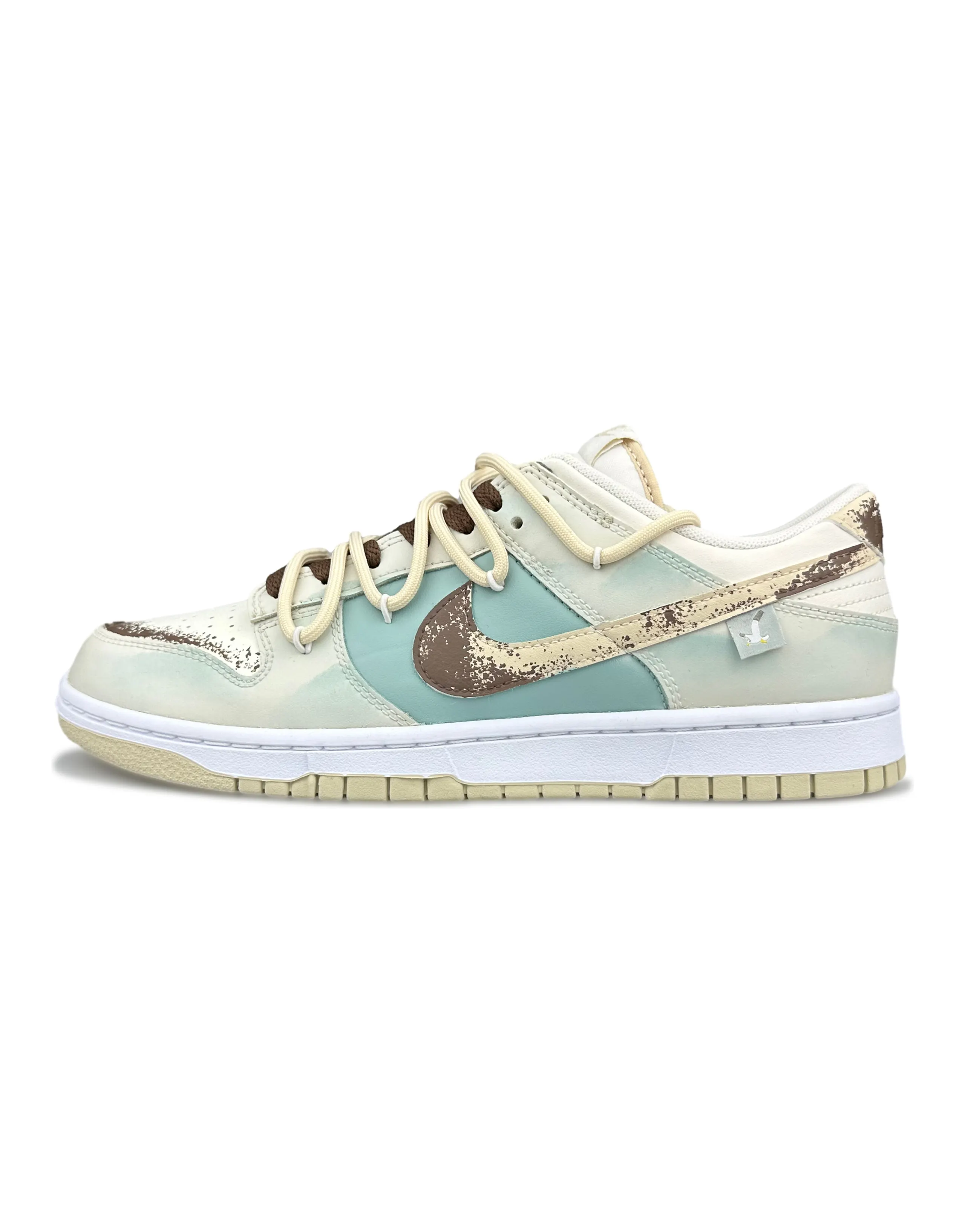 Nike Dunk Skateboard Shoes Men Low-Top Beige