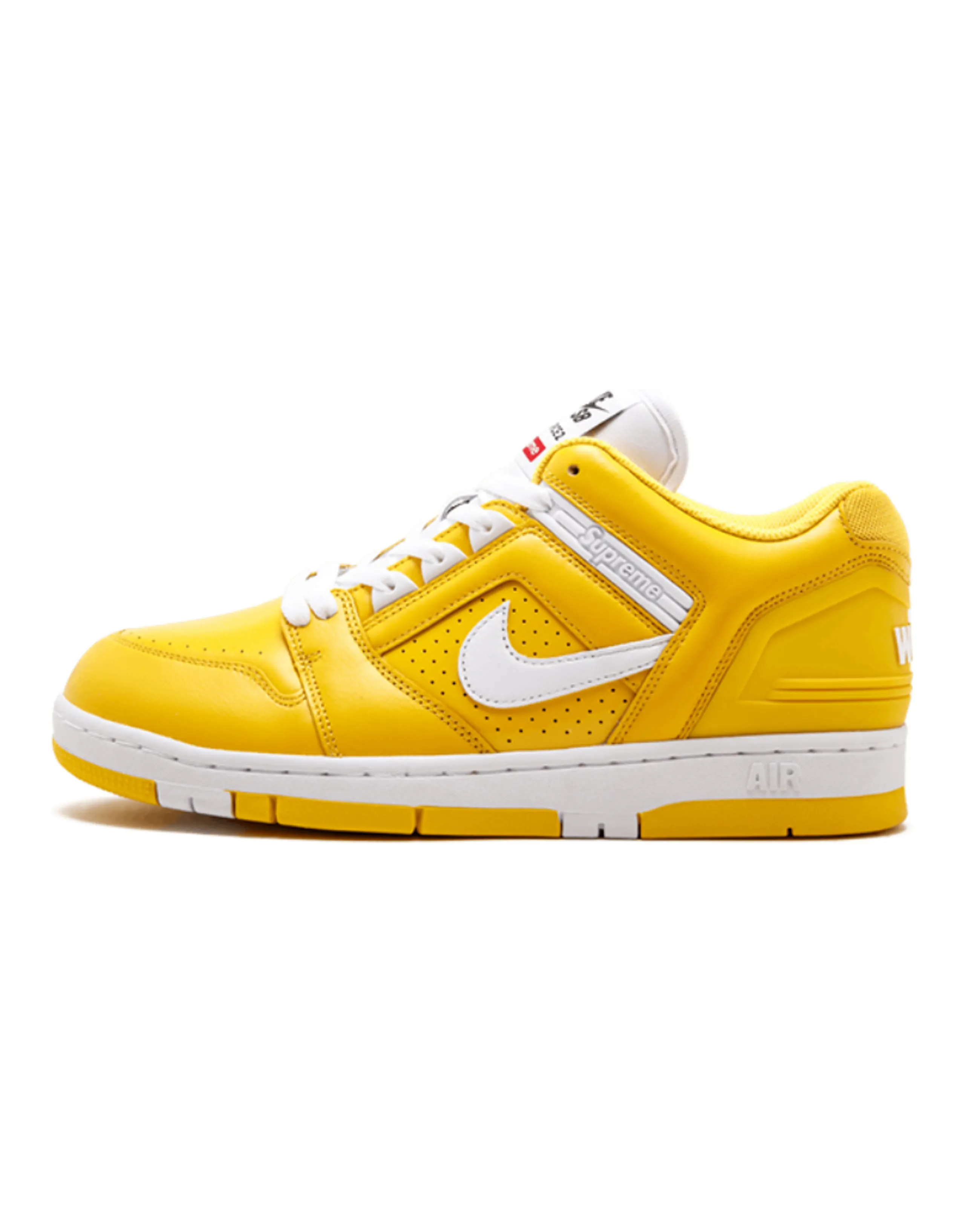 Nike Sb Air Force 2 Low Supreme Yellow
