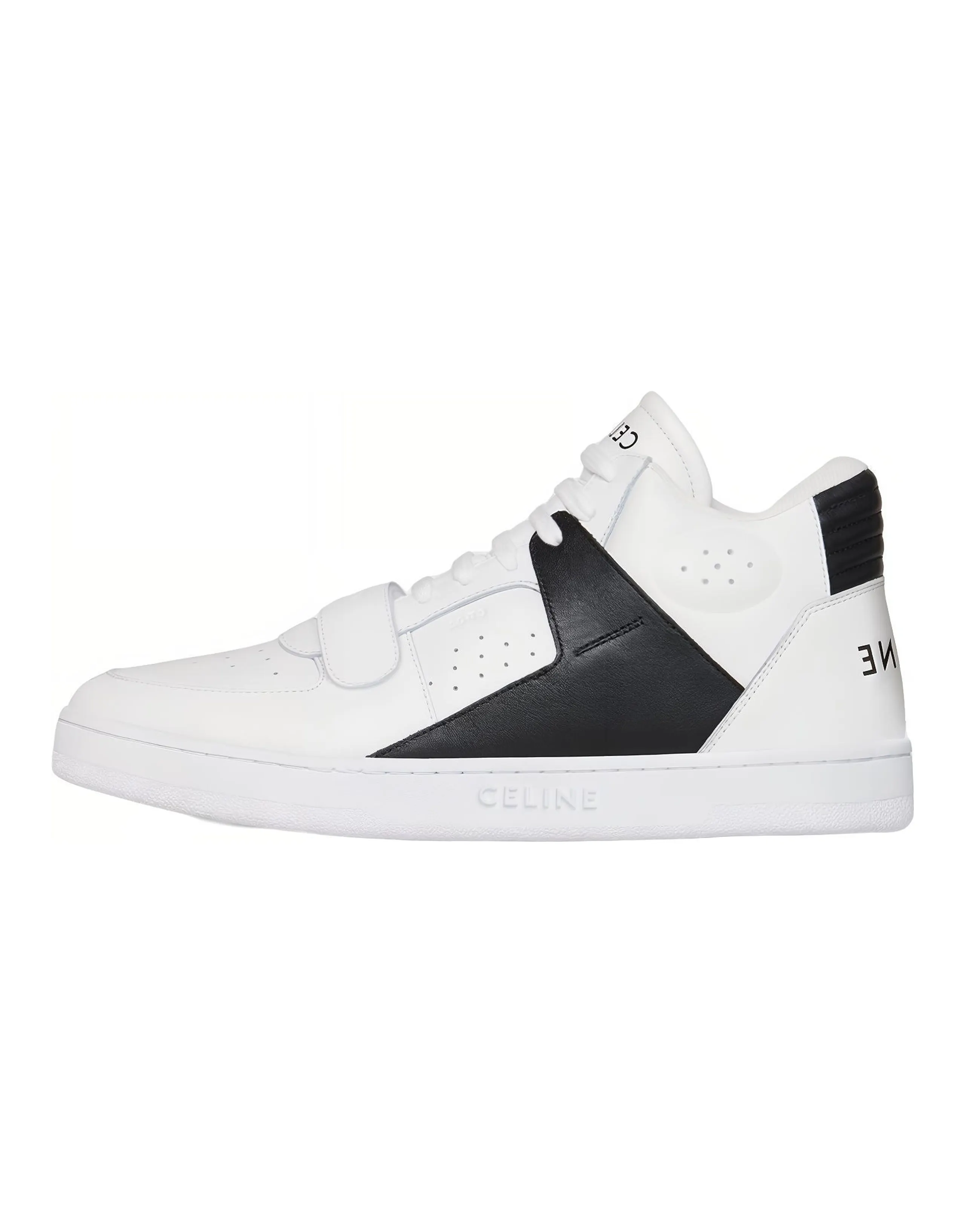 CELINE CT-02 Skateboard Shoes Women's White Black