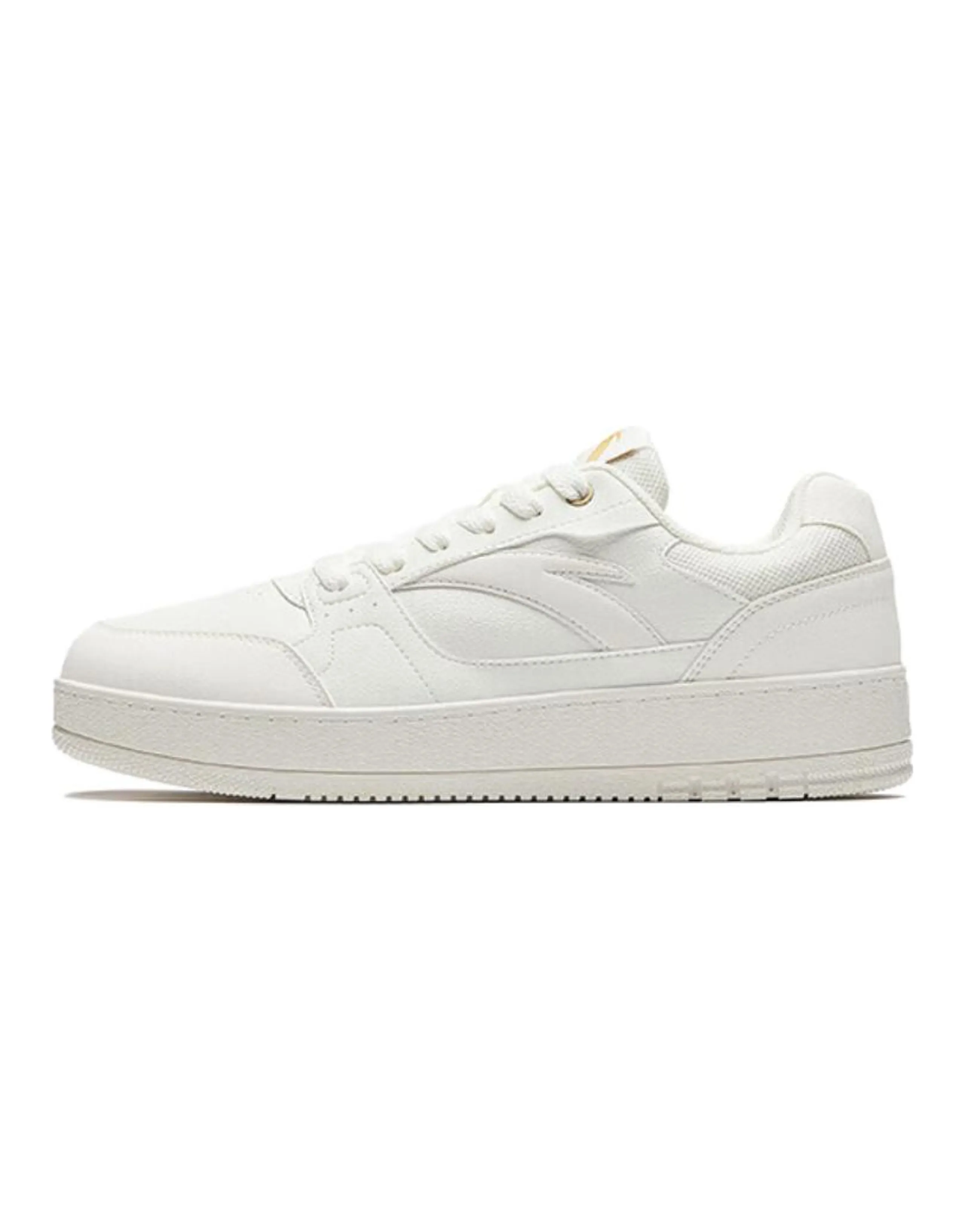 Anta Men's 'Yuan Nian 2' Trendy Versatile Comfortable Wear-Resistant Casual Sport Low-Top Sneakers Ivory White