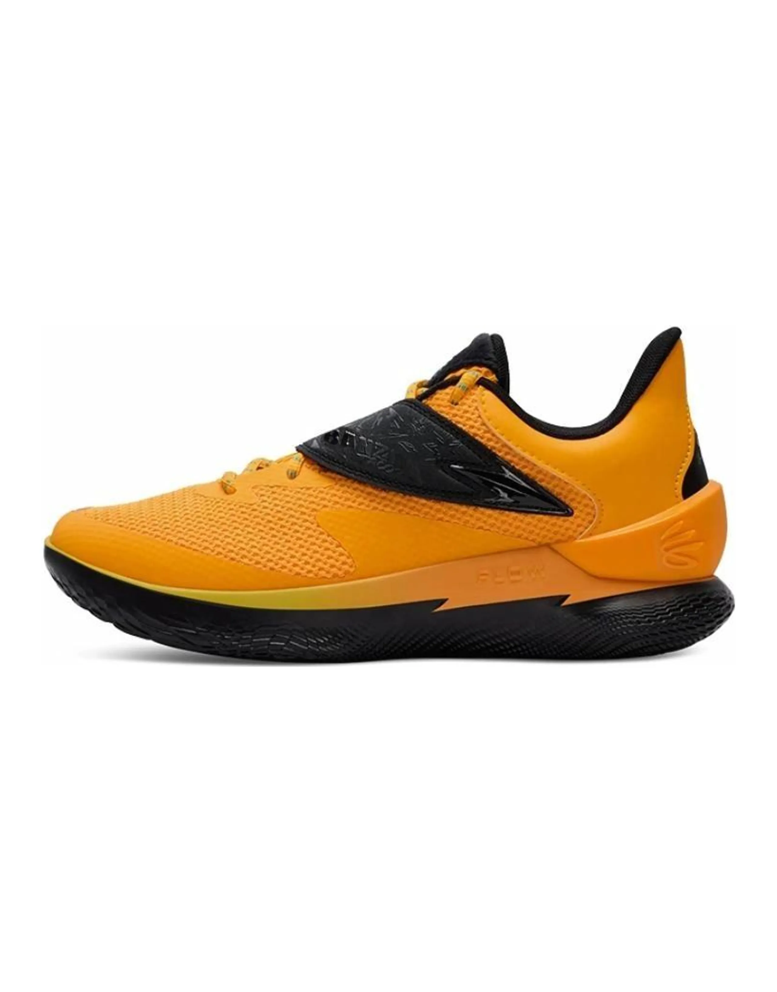 Under Armour Curry Fox 1 Slip-Resistant Low-Top Basketball Shoes Men's Yellow Black