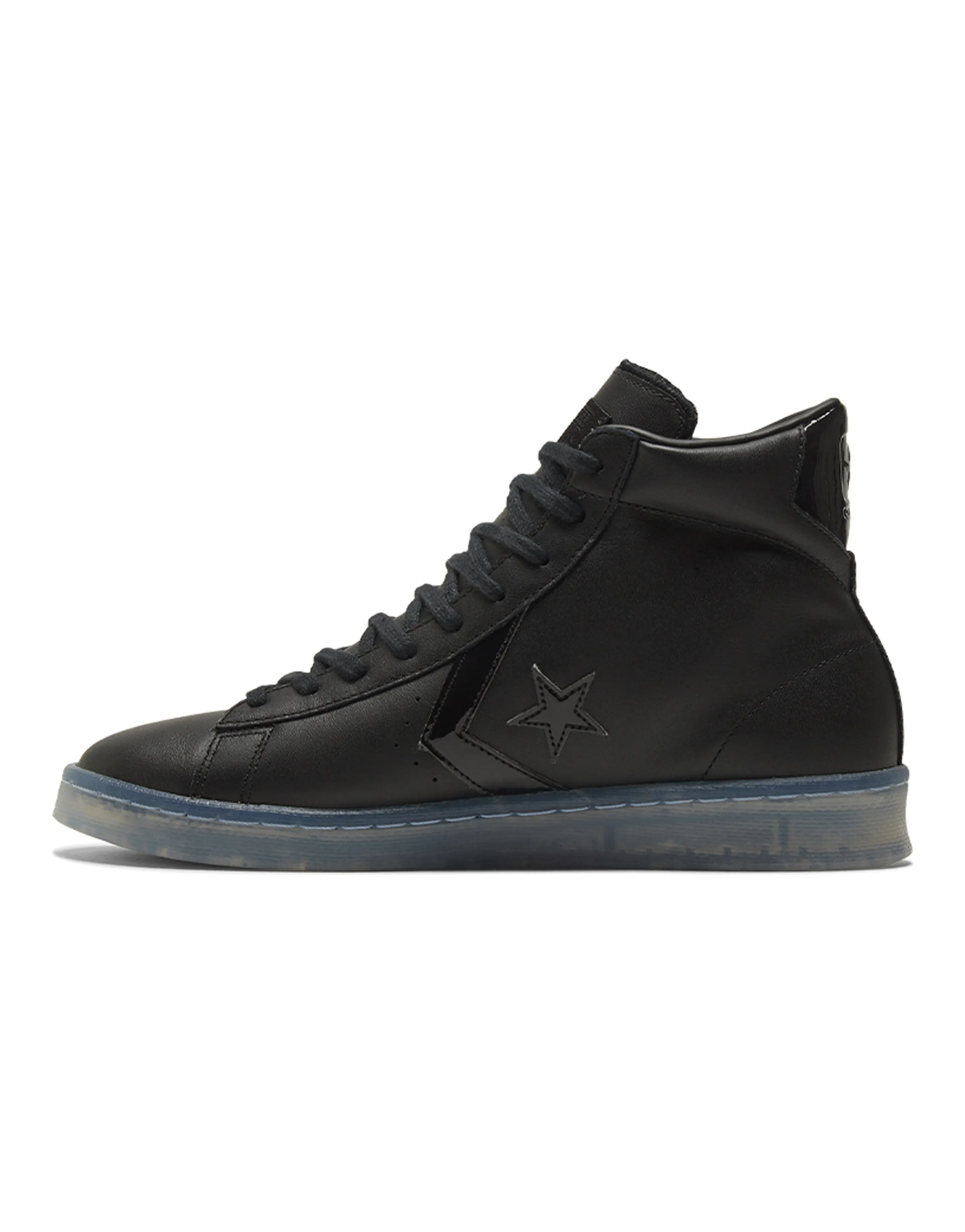 Pro Leather Converse High 'Black Ice Black Clear'