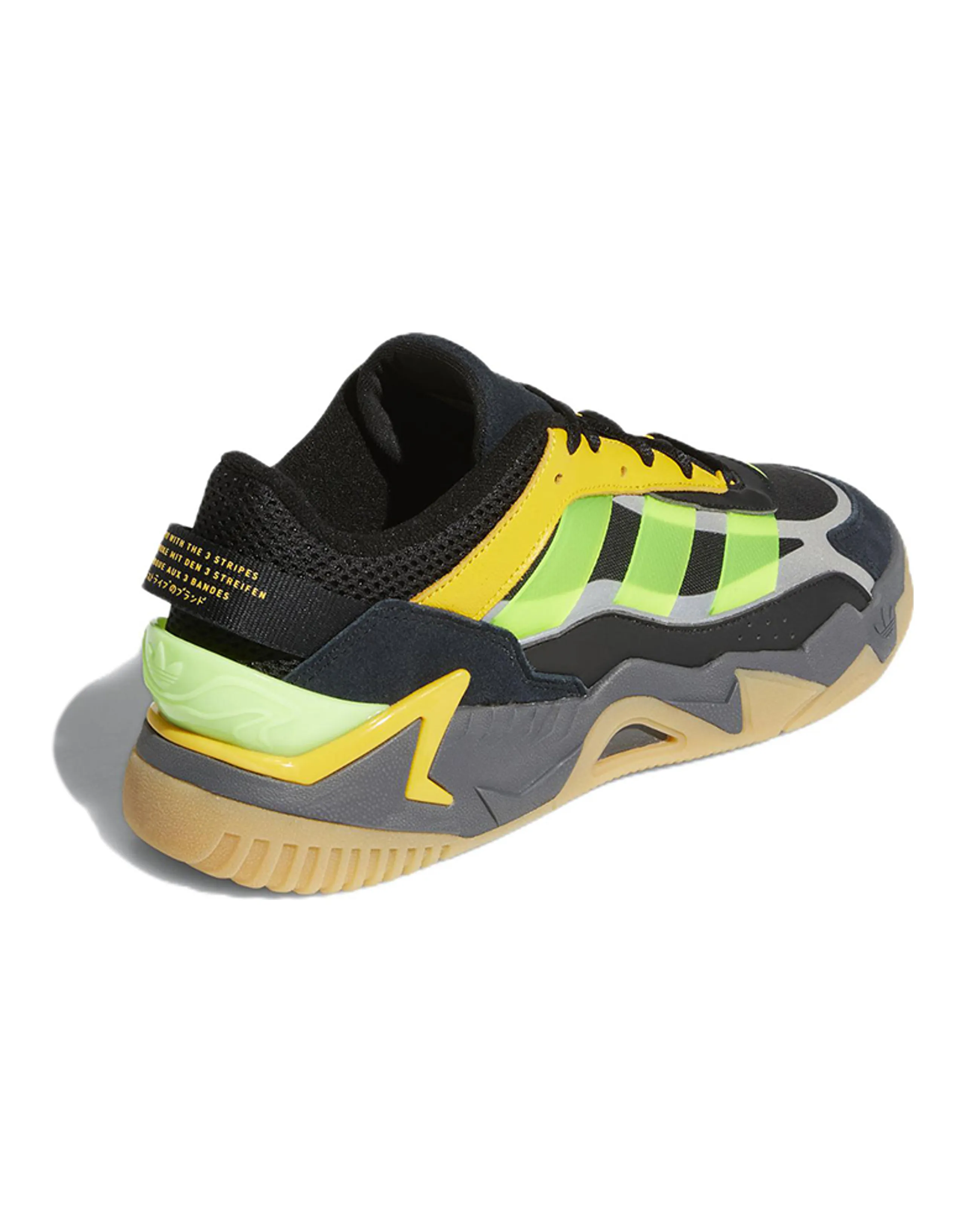 Adidas Originals Niteball 2 Black Signal Green Yellow