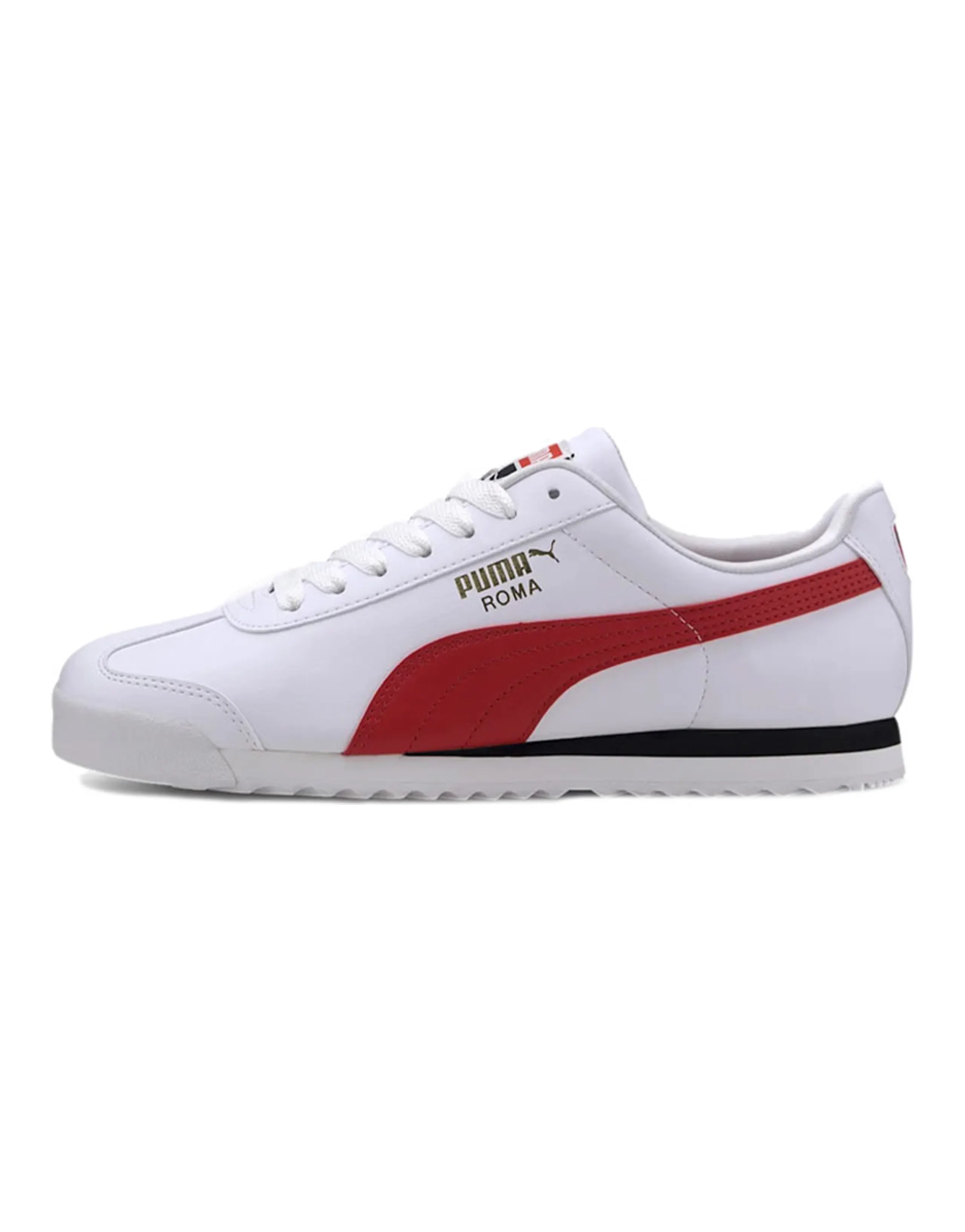 PUMA Roma Sports Casual Shoes 'White Red'