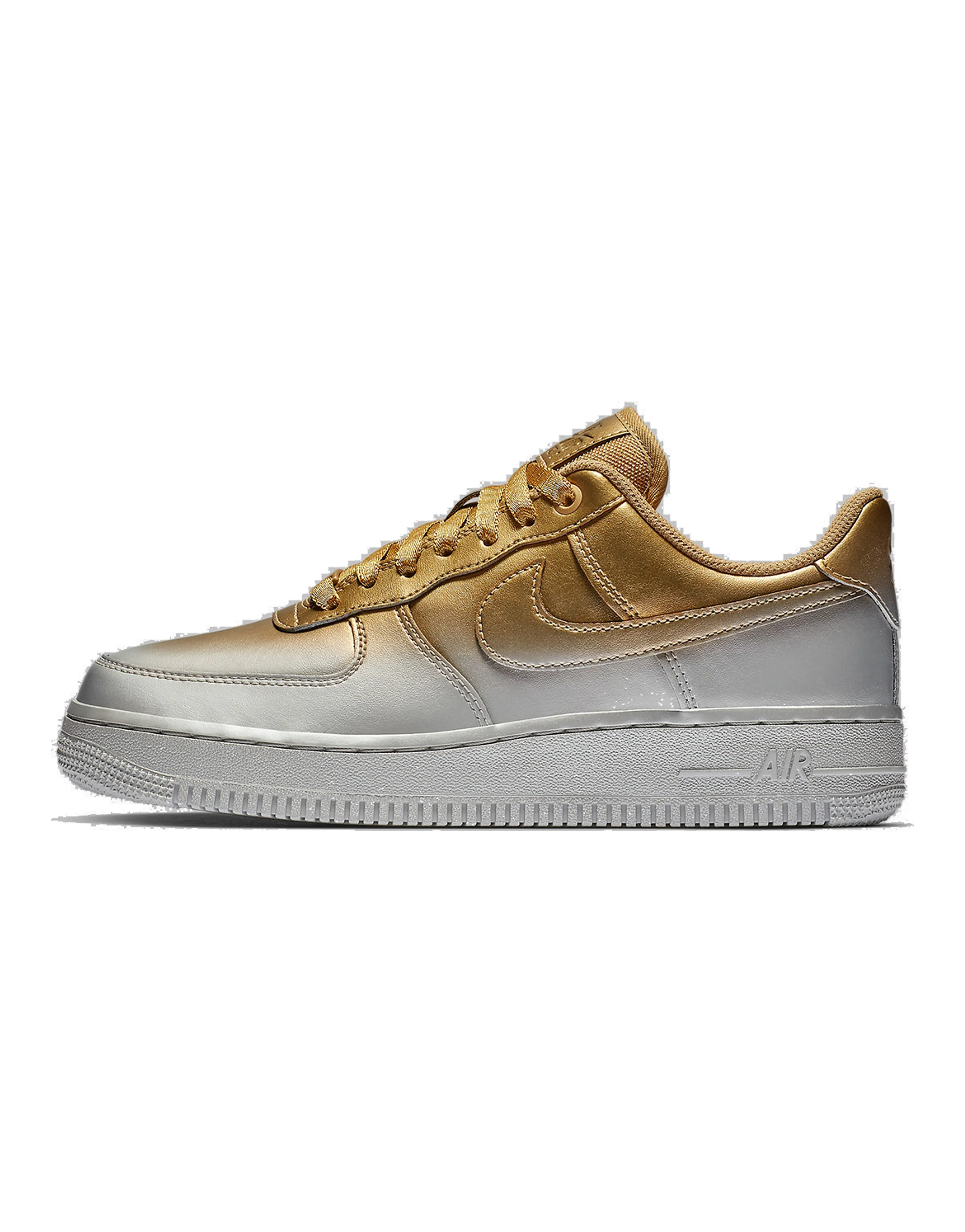 Nike Air Force 1 Low Gold Silver Women's