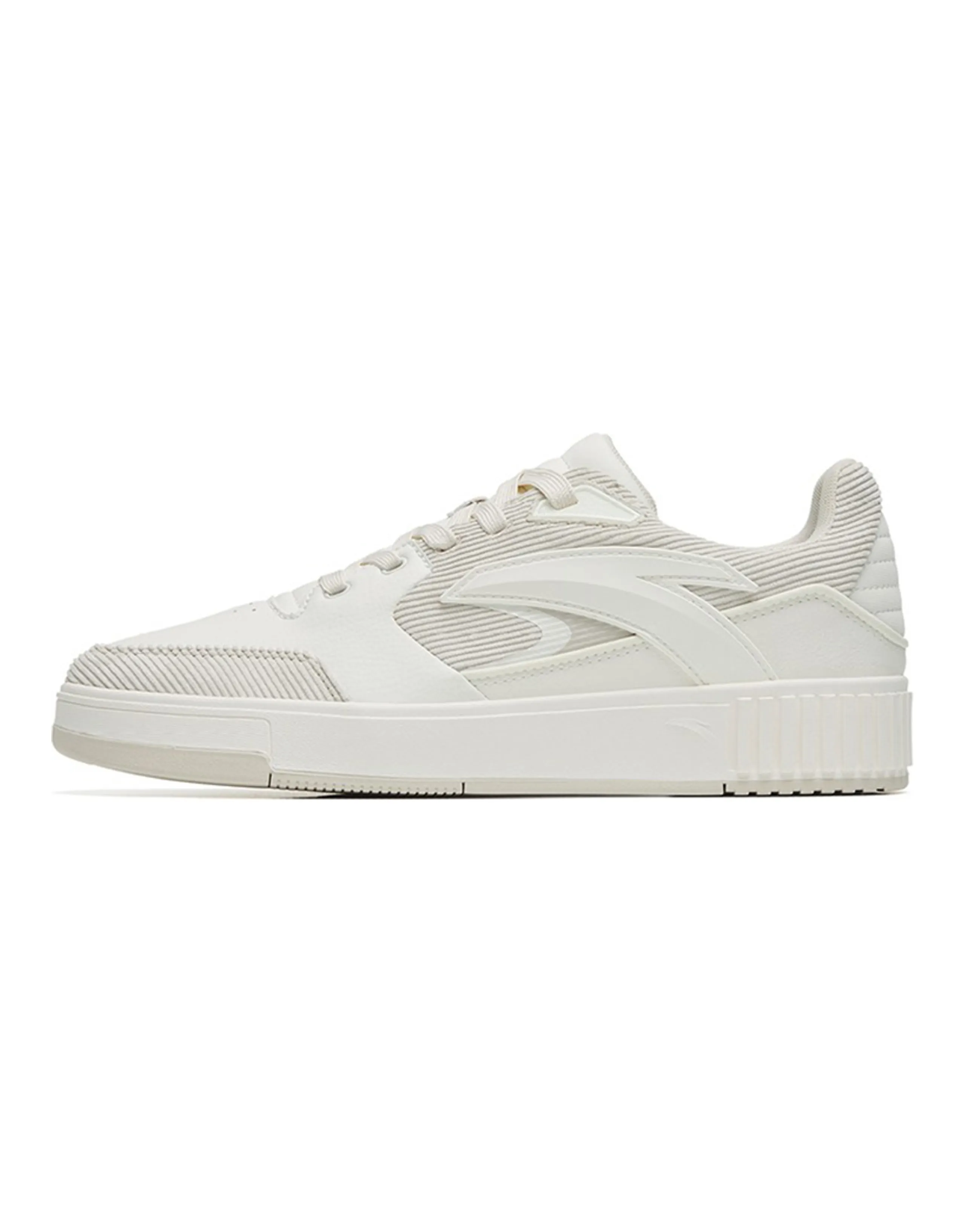 Anta 982 Low-Top Skateboard Shoes Men's White Gray