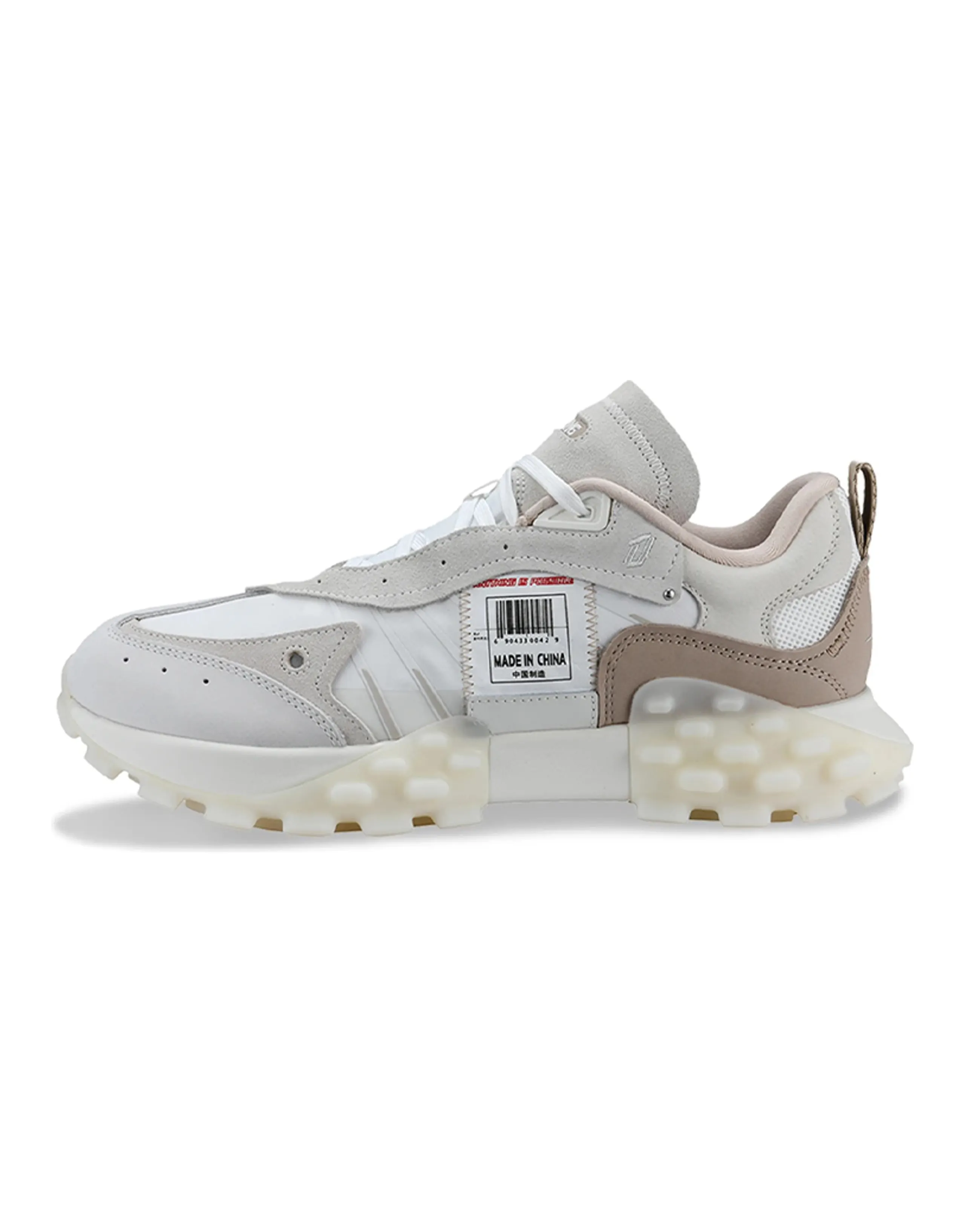 LiNing Cushioning Wear-Resistant Low-Top Casual Shoes Men's
