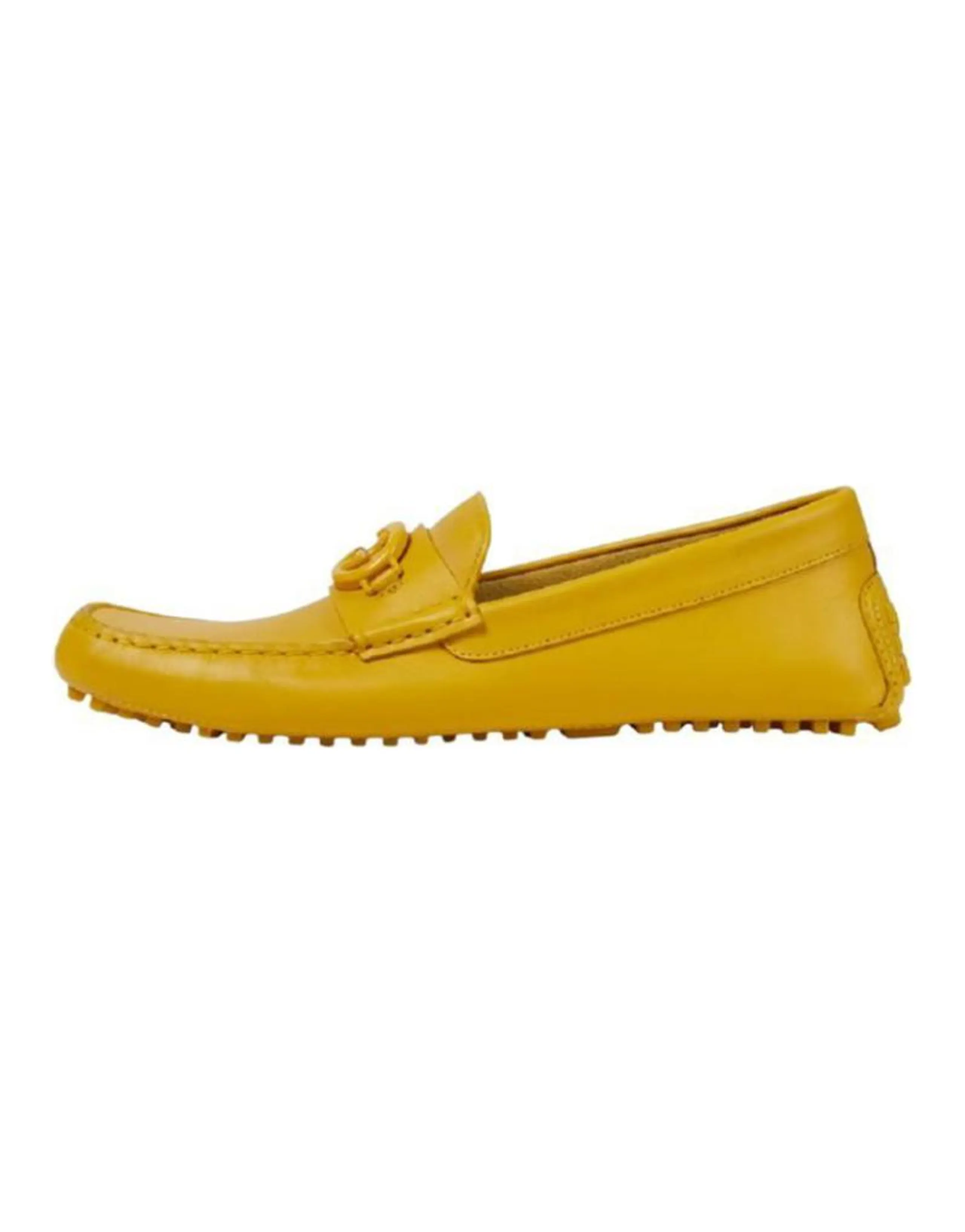 GUCCI Interlocking Casual Shoes Men's Yellow