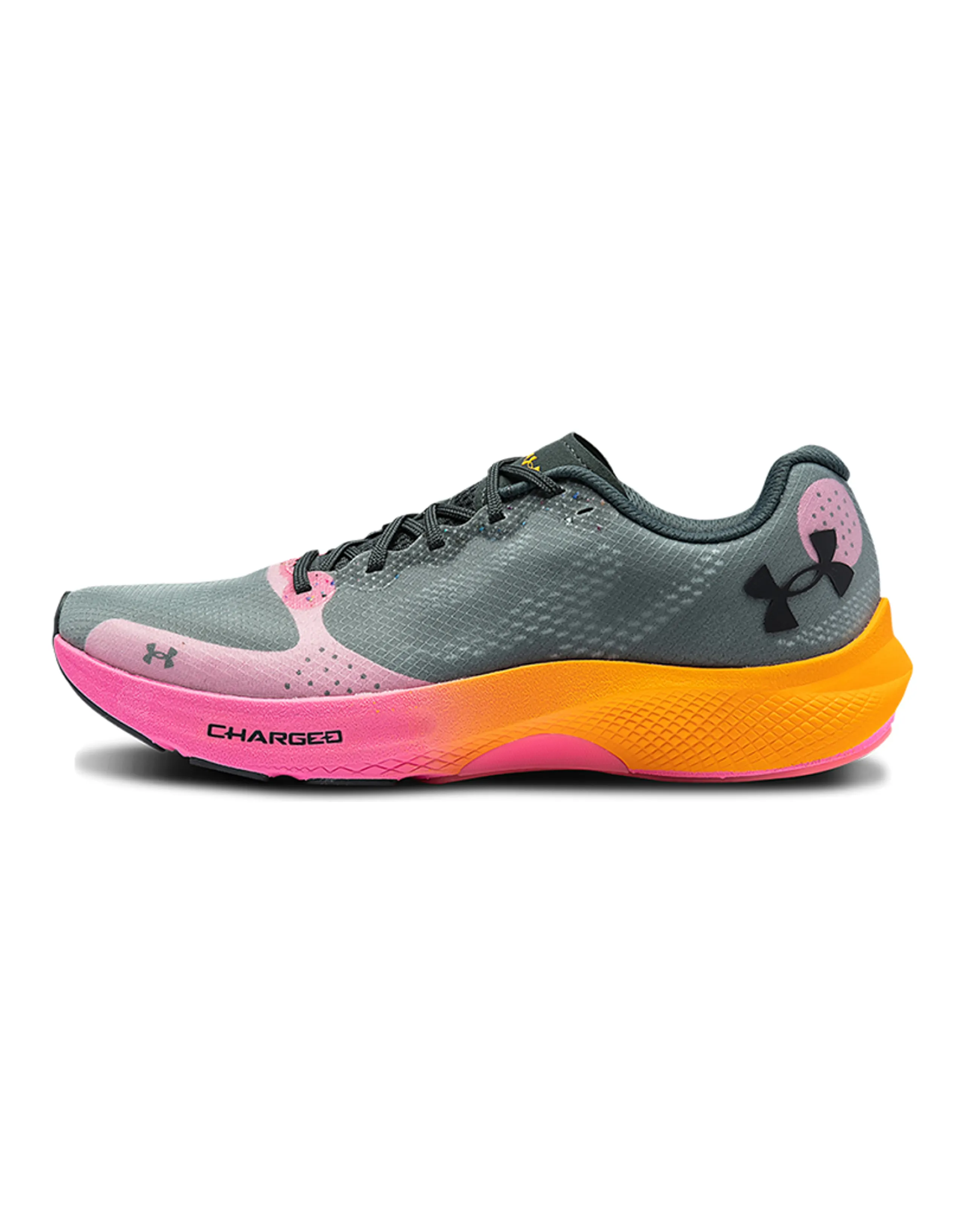 Under Armour Charged Pulse Sports Shoes Pink/Grey/Orange