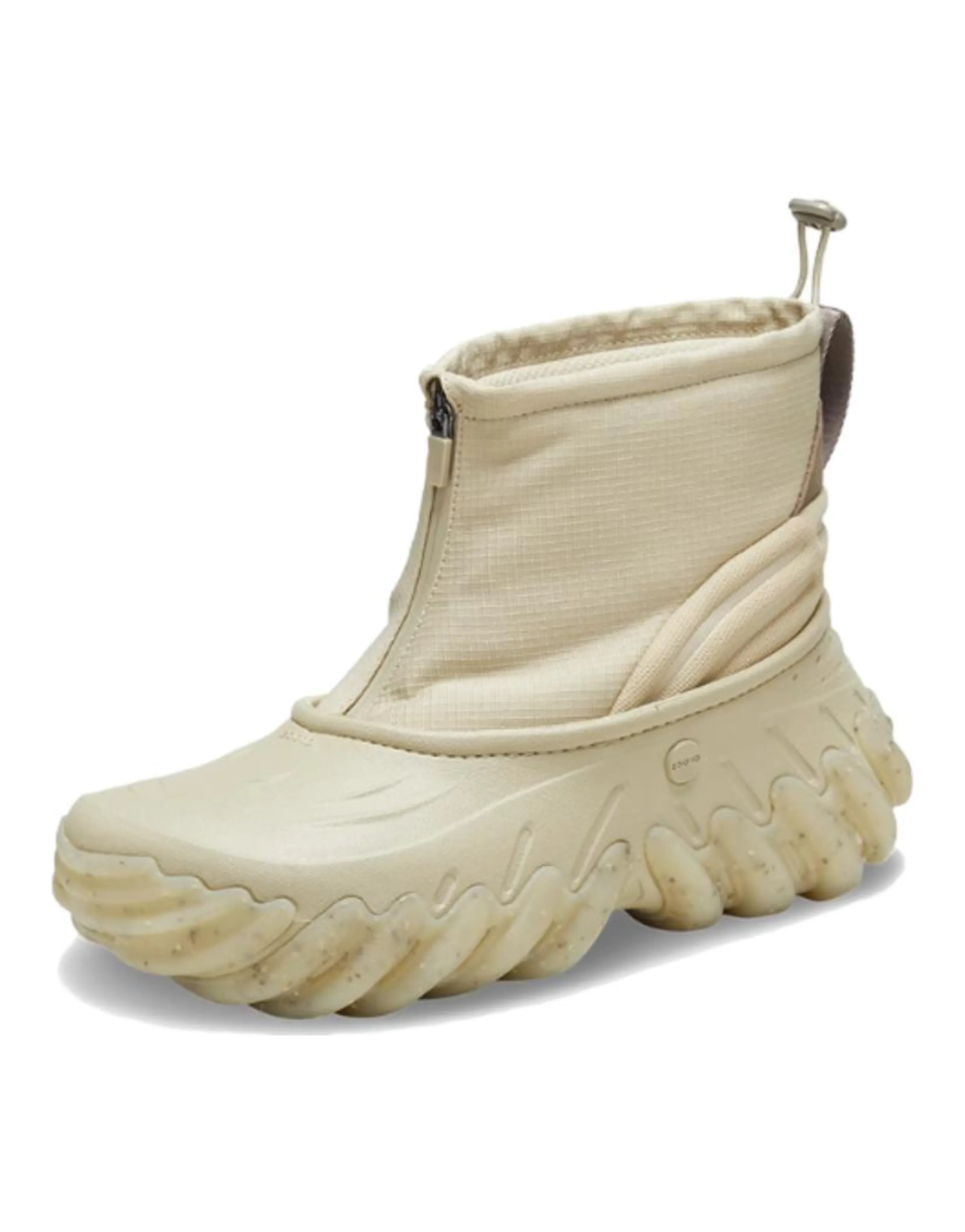Crocs Echo Fashion Versatile Ankle Boots Unisex Taupe