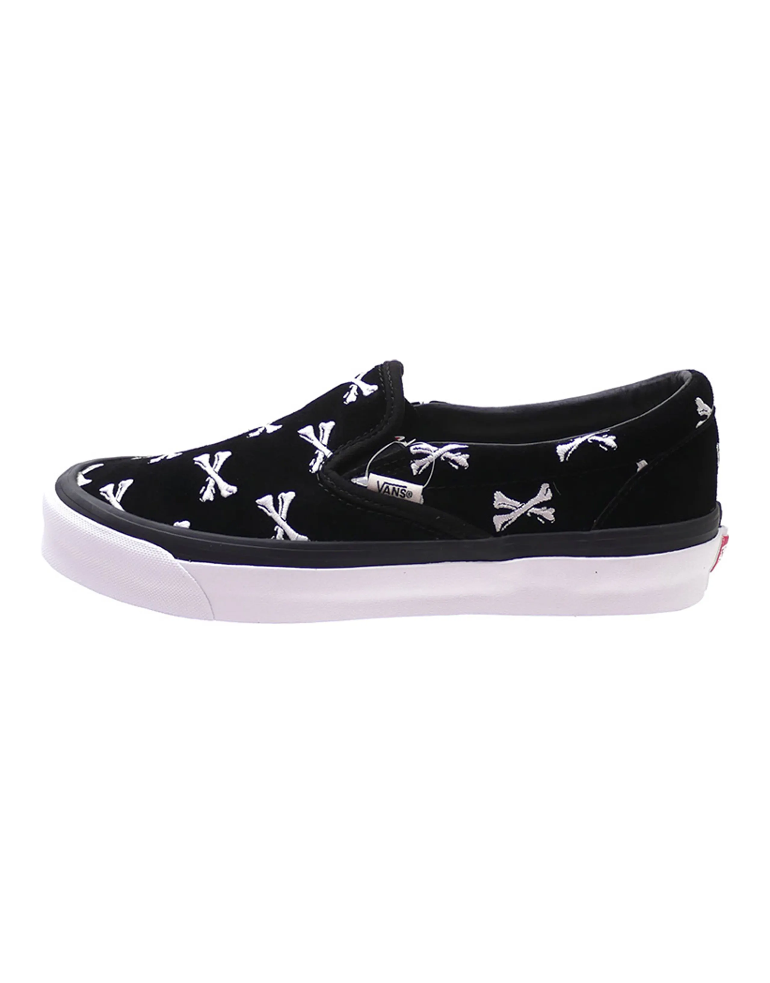 Vans Wtaps X Og Classic Slip On Lx 'Bones   Black'