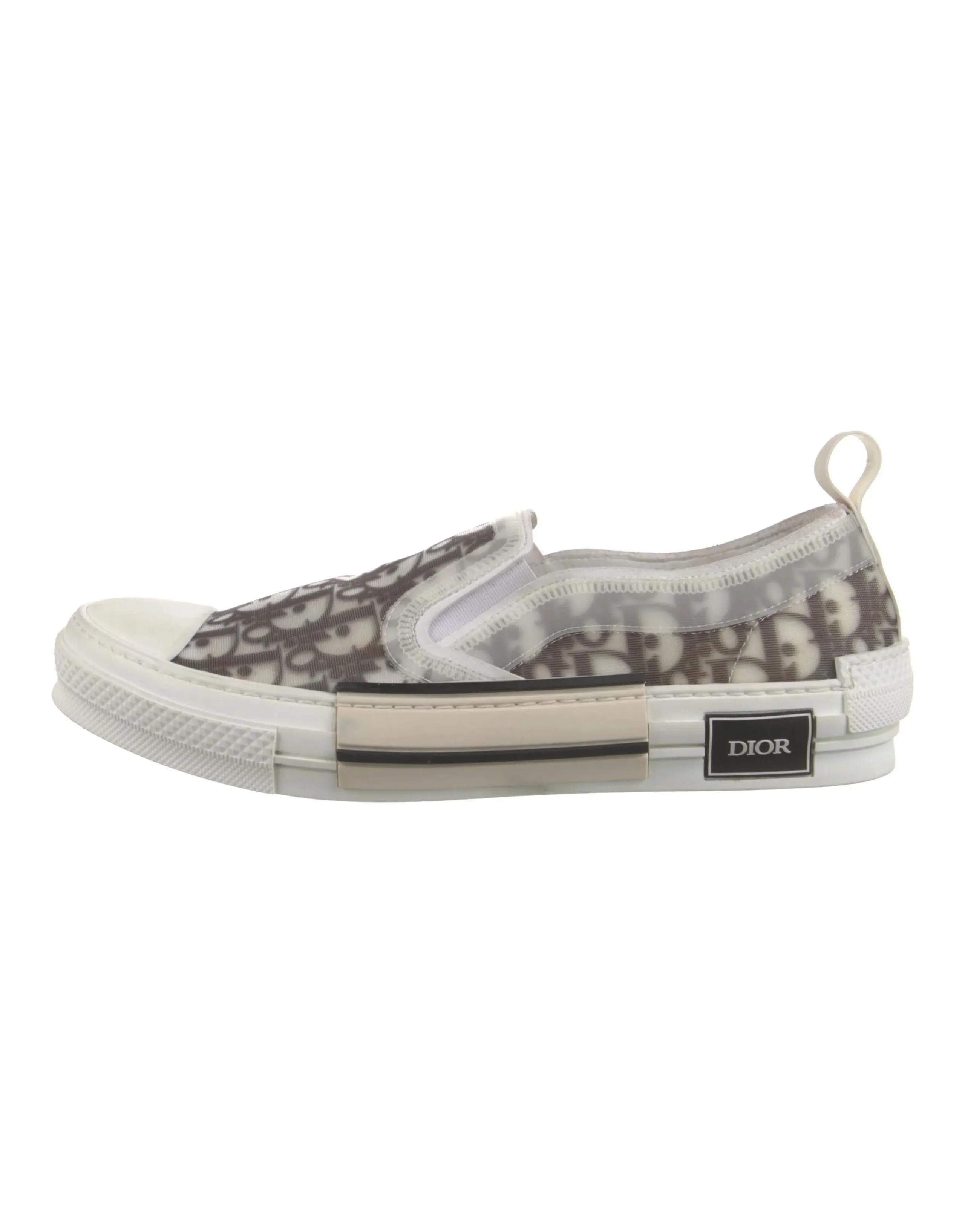 DIOR And Shawn B23 Slip On Logo Oblique