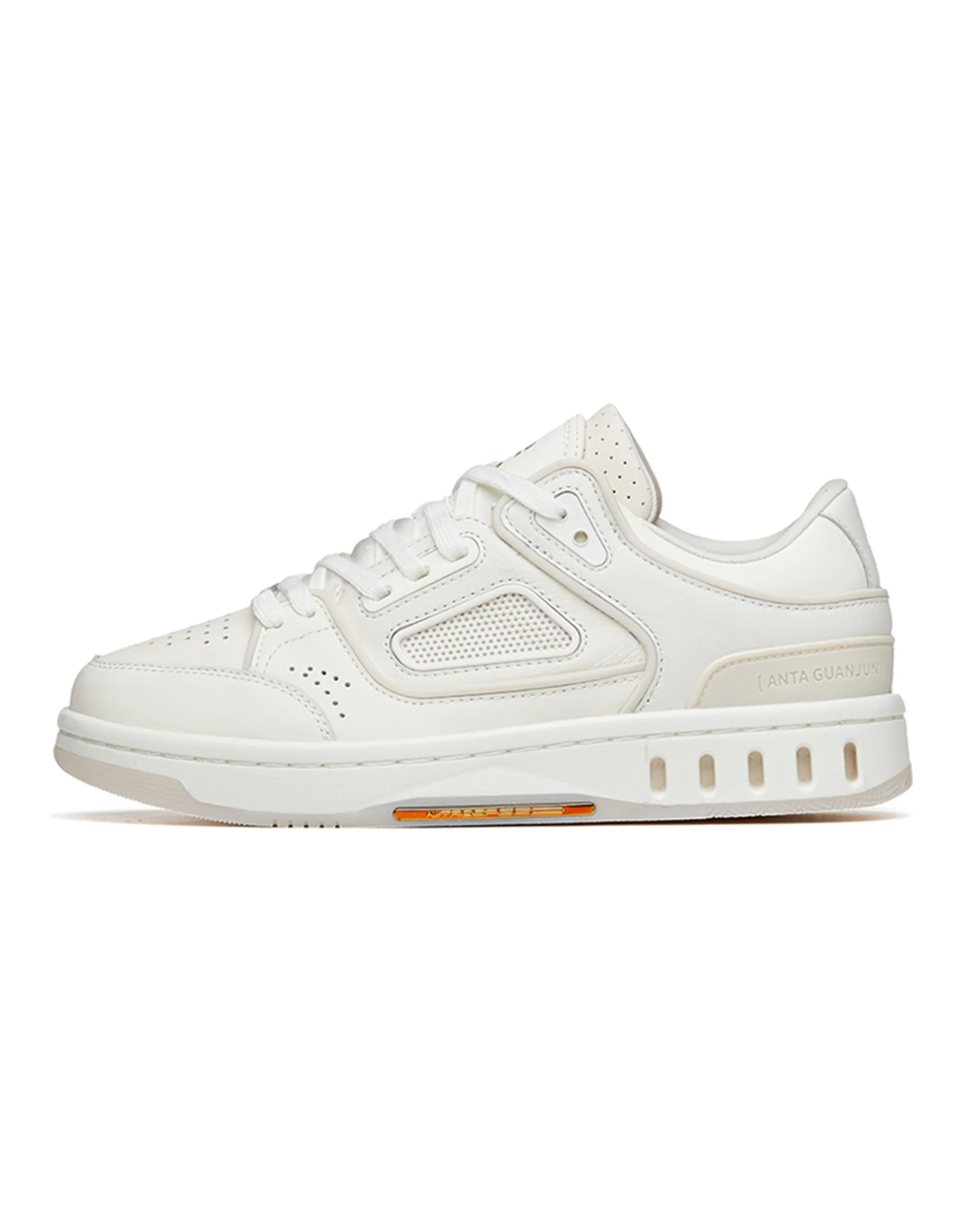 Anta Low-Top Skateboard Shoes Women's White Gray