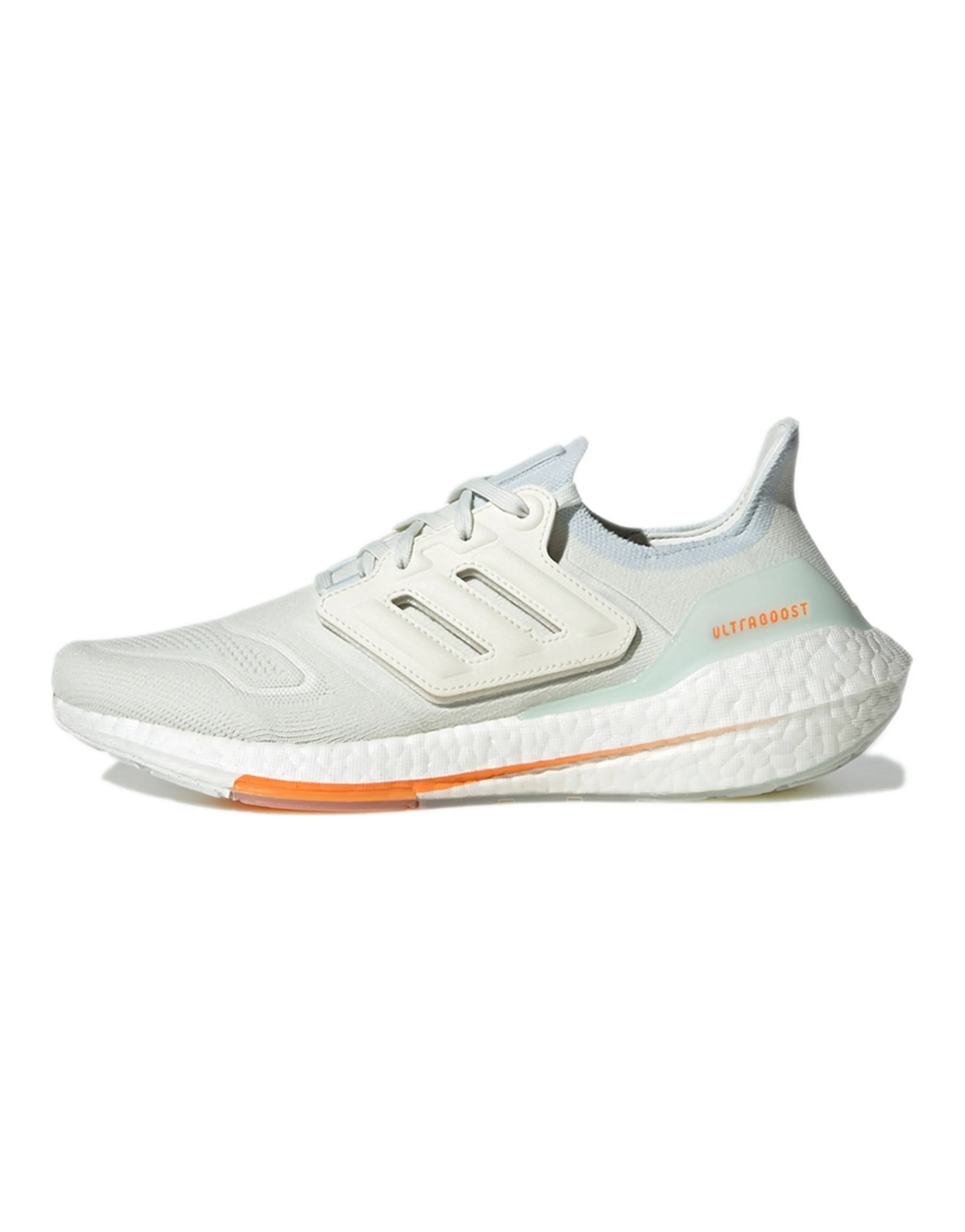 Adidas Ultra Boost 22 White Blue Tint Orange