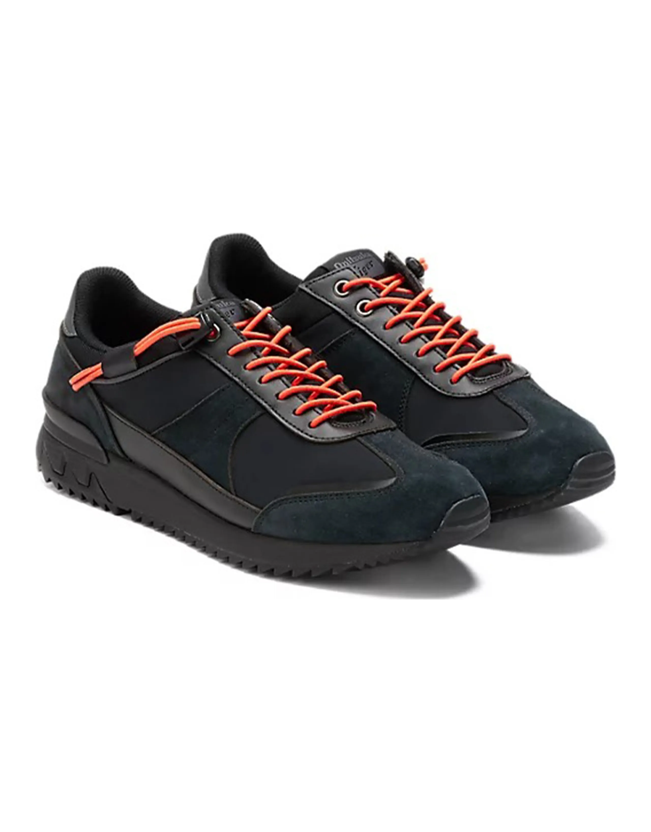 Onitsuka Tiger Tracer Ex Shoes 'Black Orange'