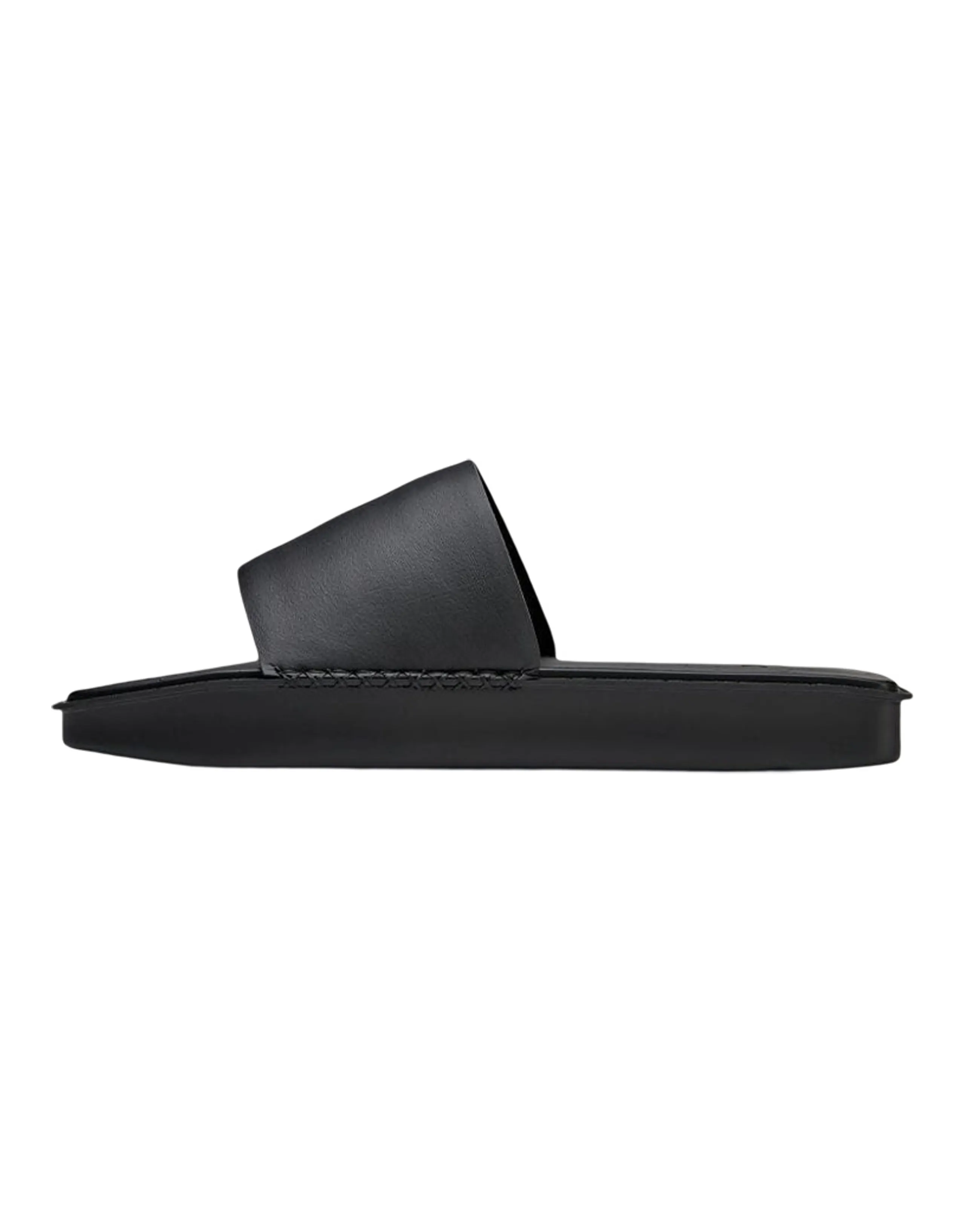 Y 3 Water Slides Black
