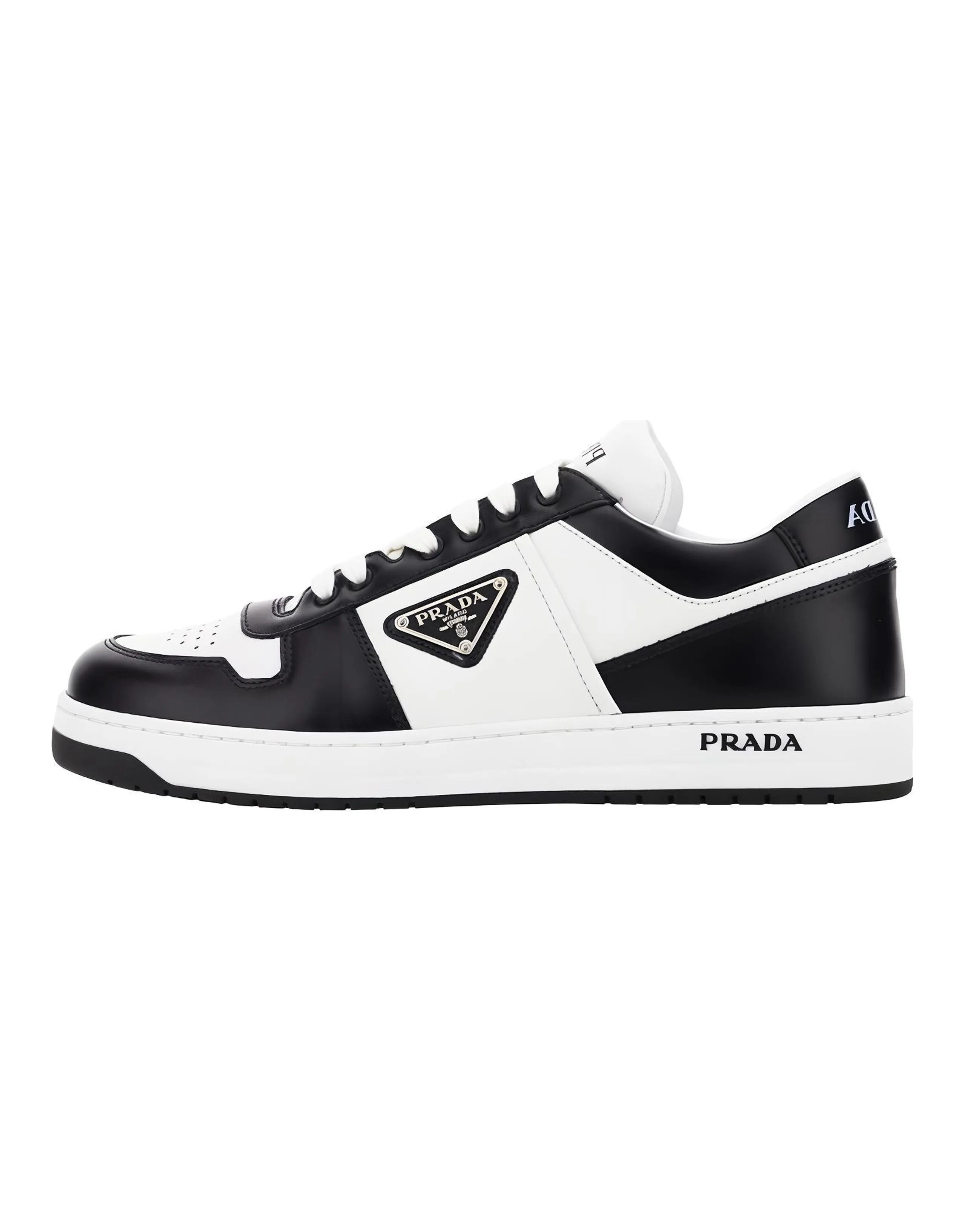 PRADA Downtown Leather 'White Black'
