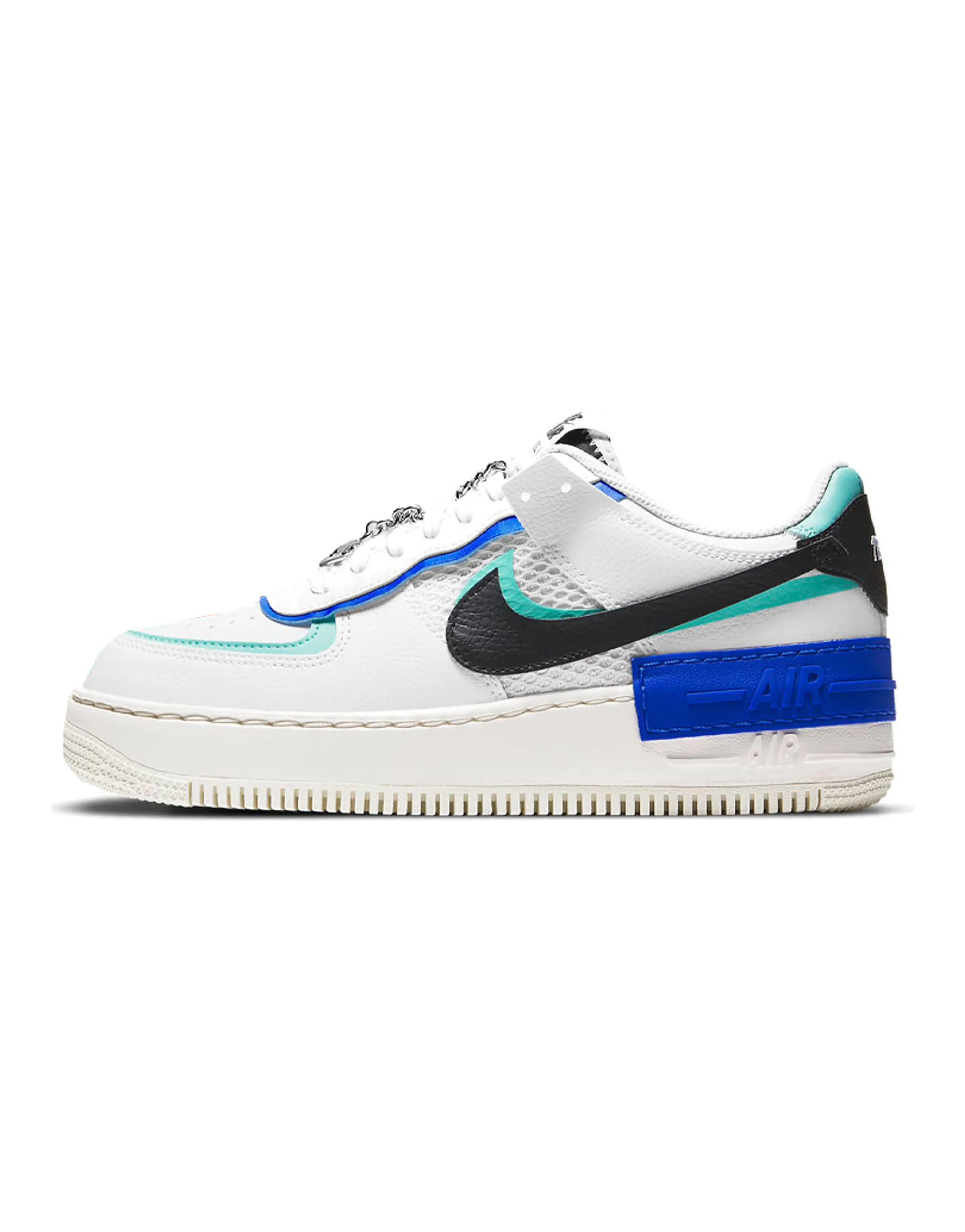 Nike Air Force 1 Low Shadow White Blue Black Women's