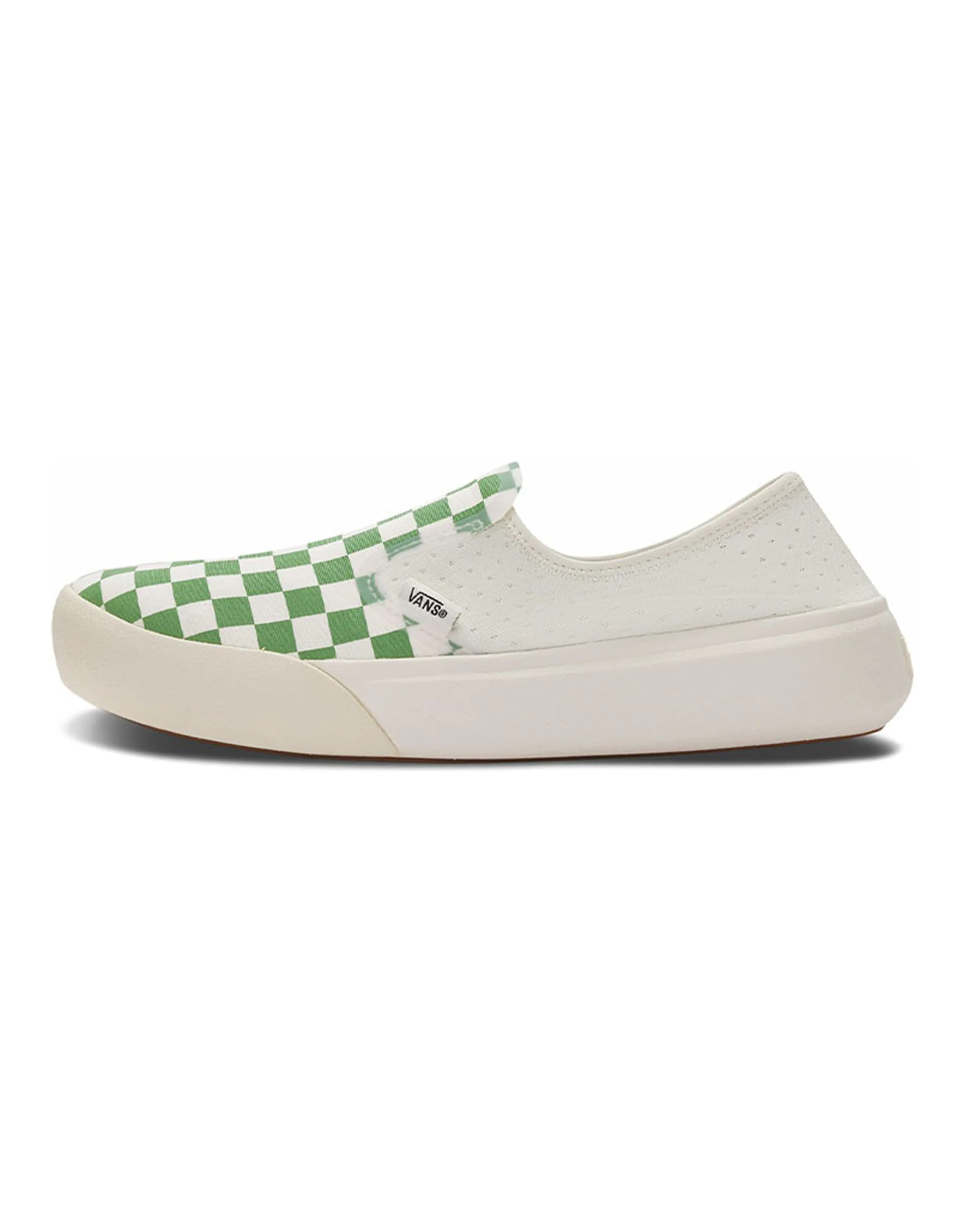 ComfyCush One Vans 'Checkerboard   Green'