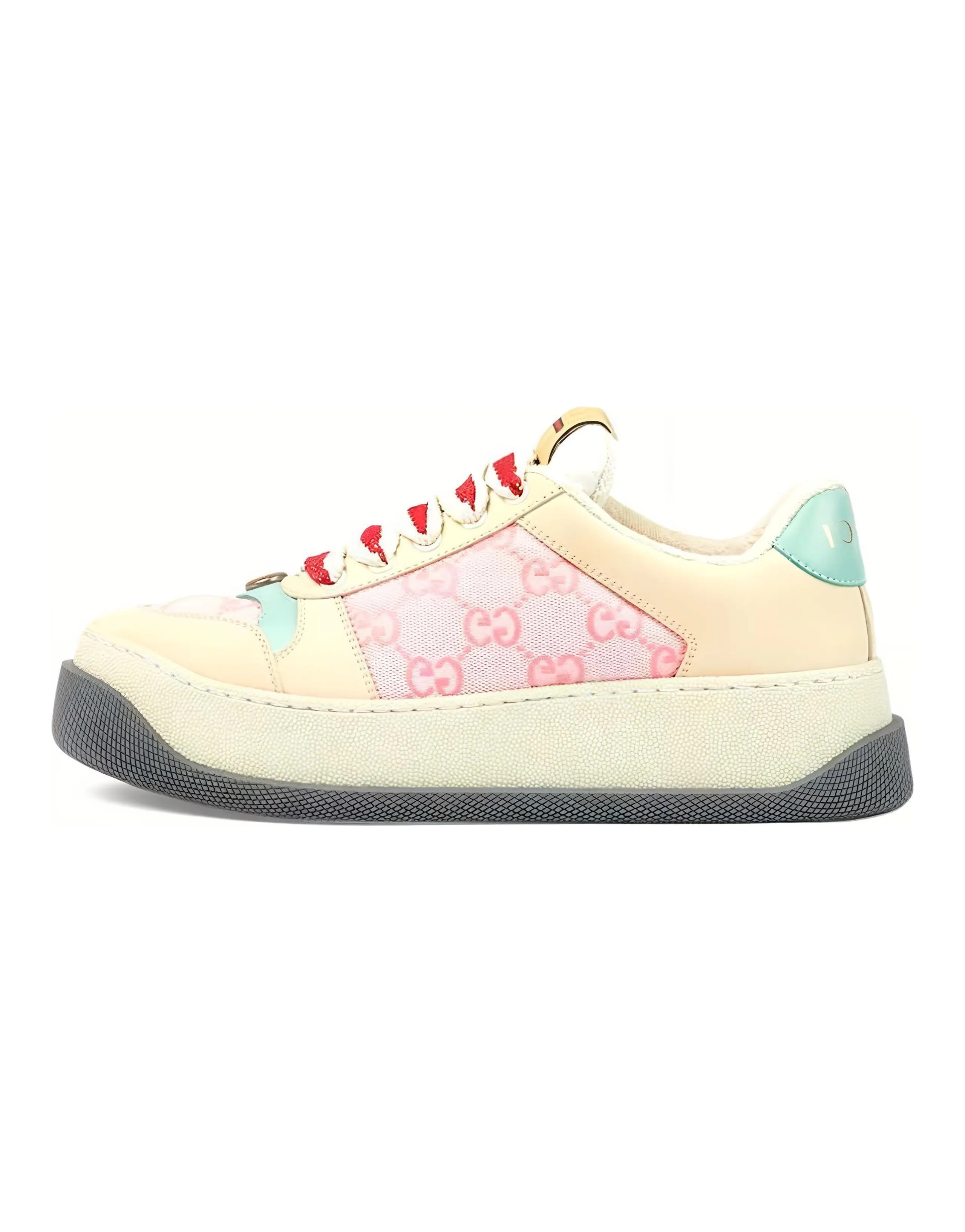 GUCCI Women's Screener 'GG Monogram Beige Pink' Women's