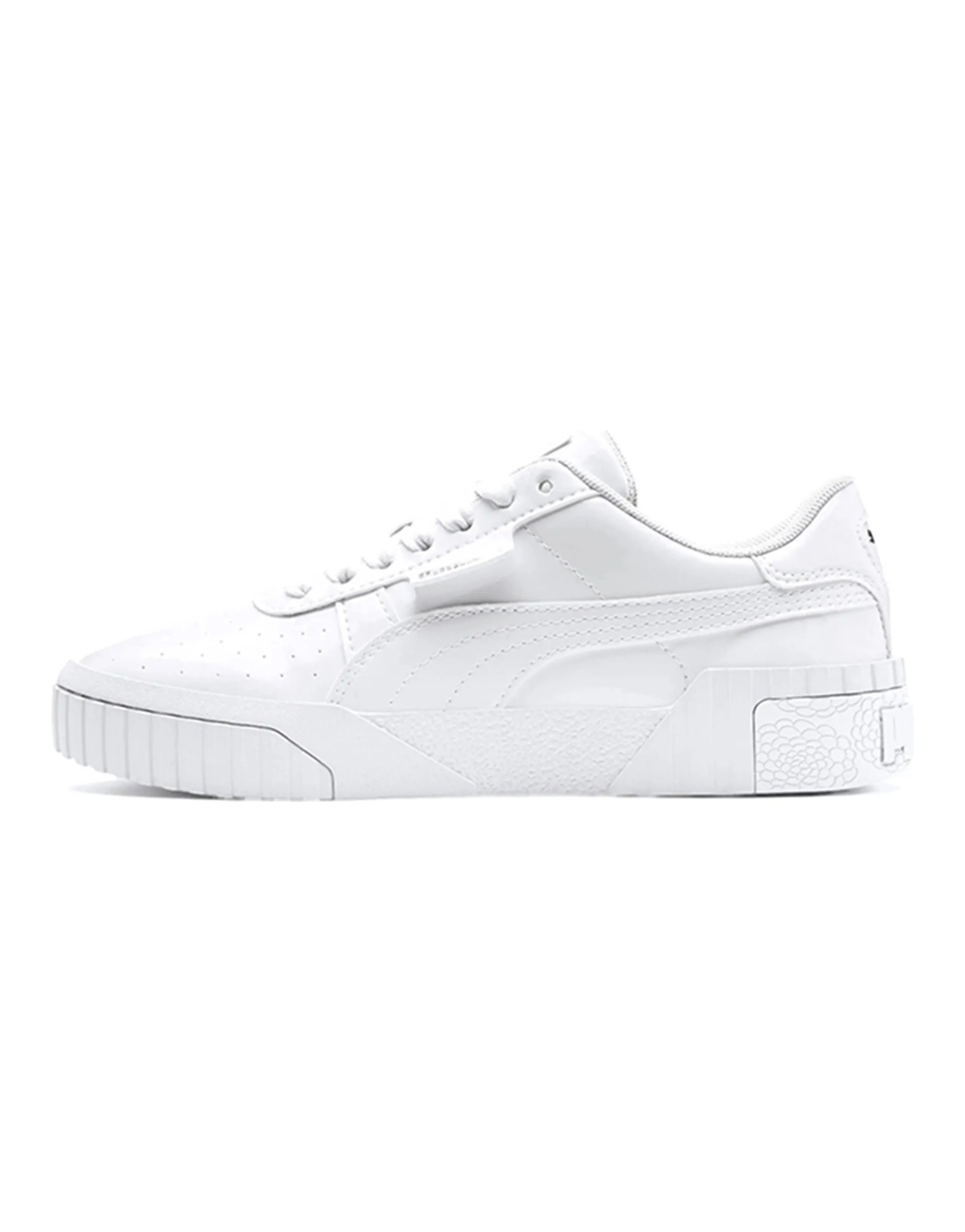 PUMA Cali Patent Jr White Women's