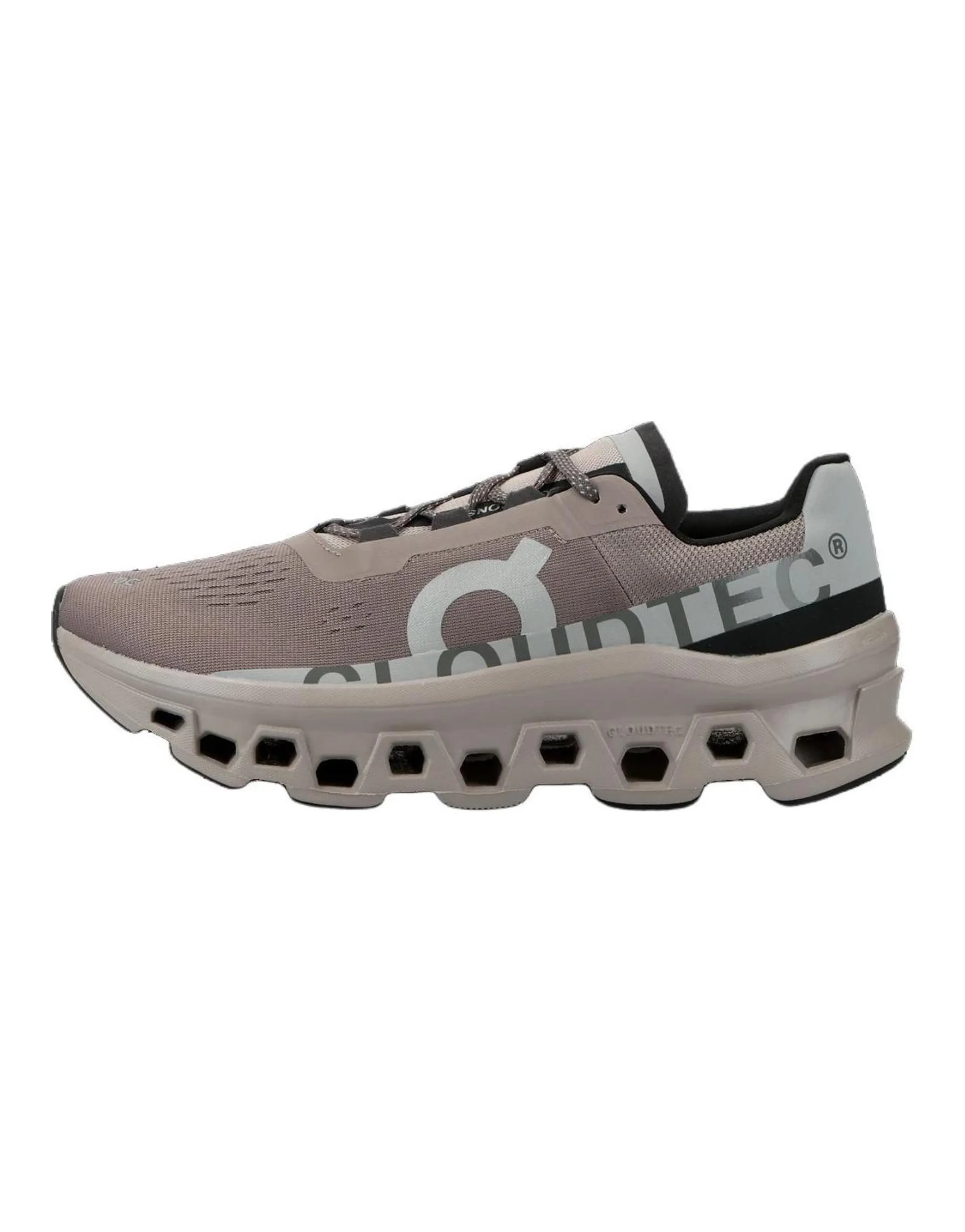 On CloudmOnster Running Shoes Men Low-top Light Brown