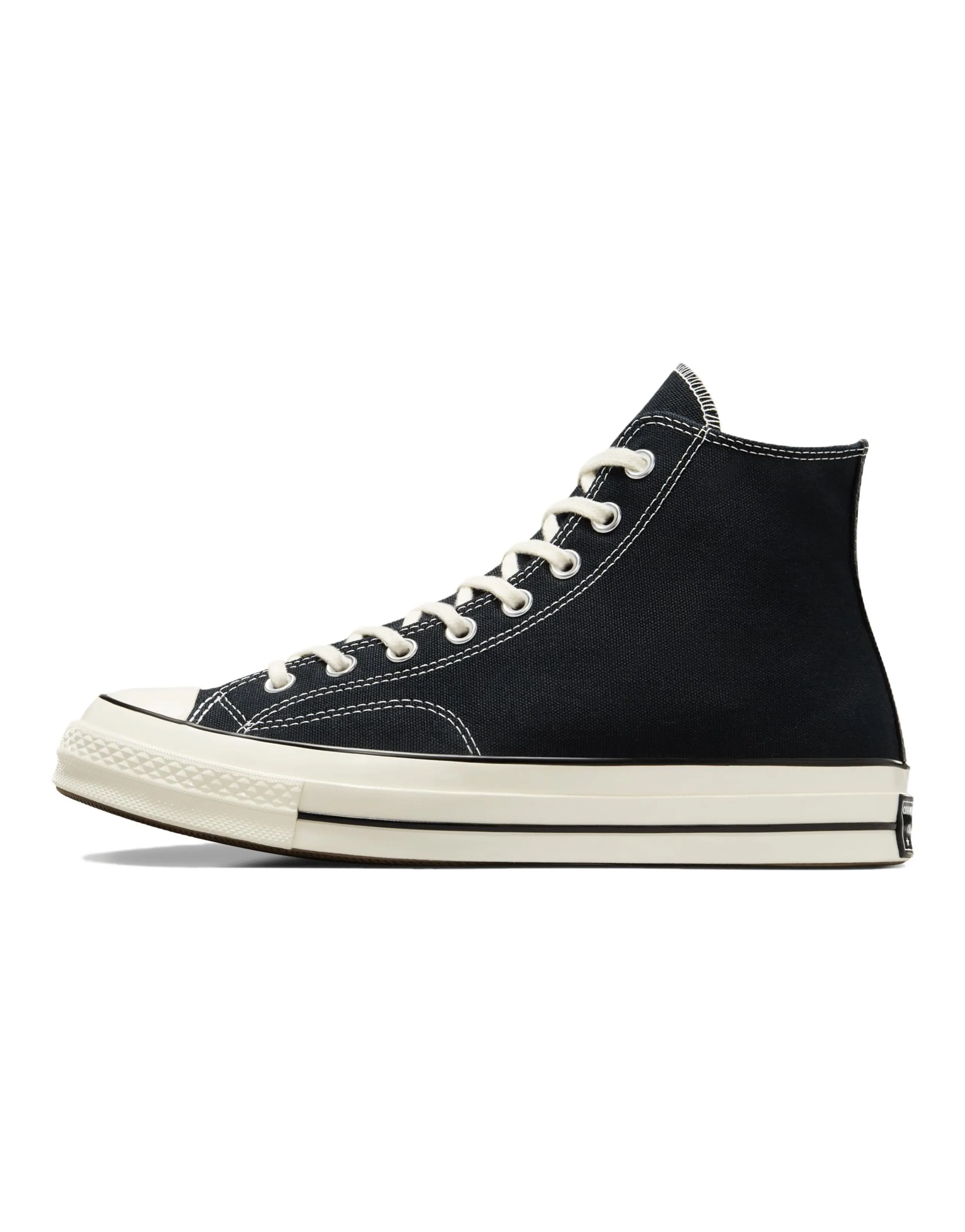Converse Chuck 70 Canvas Wide Comfort Versatile Wear-Resistant High-Top Canvas Shoes Unisex Black