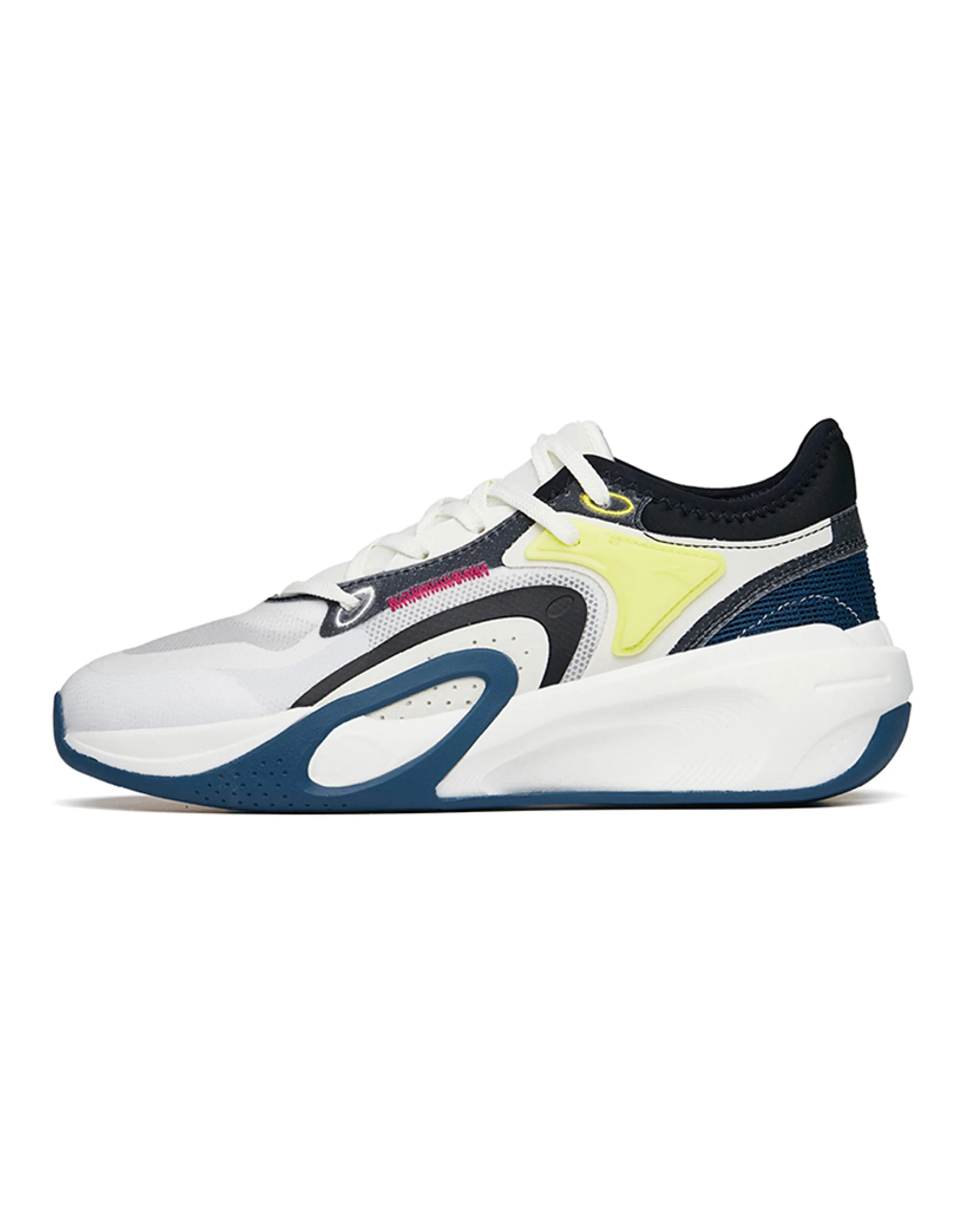 ANTA Skateboarding Series Sneakers 'White Black Yellow'