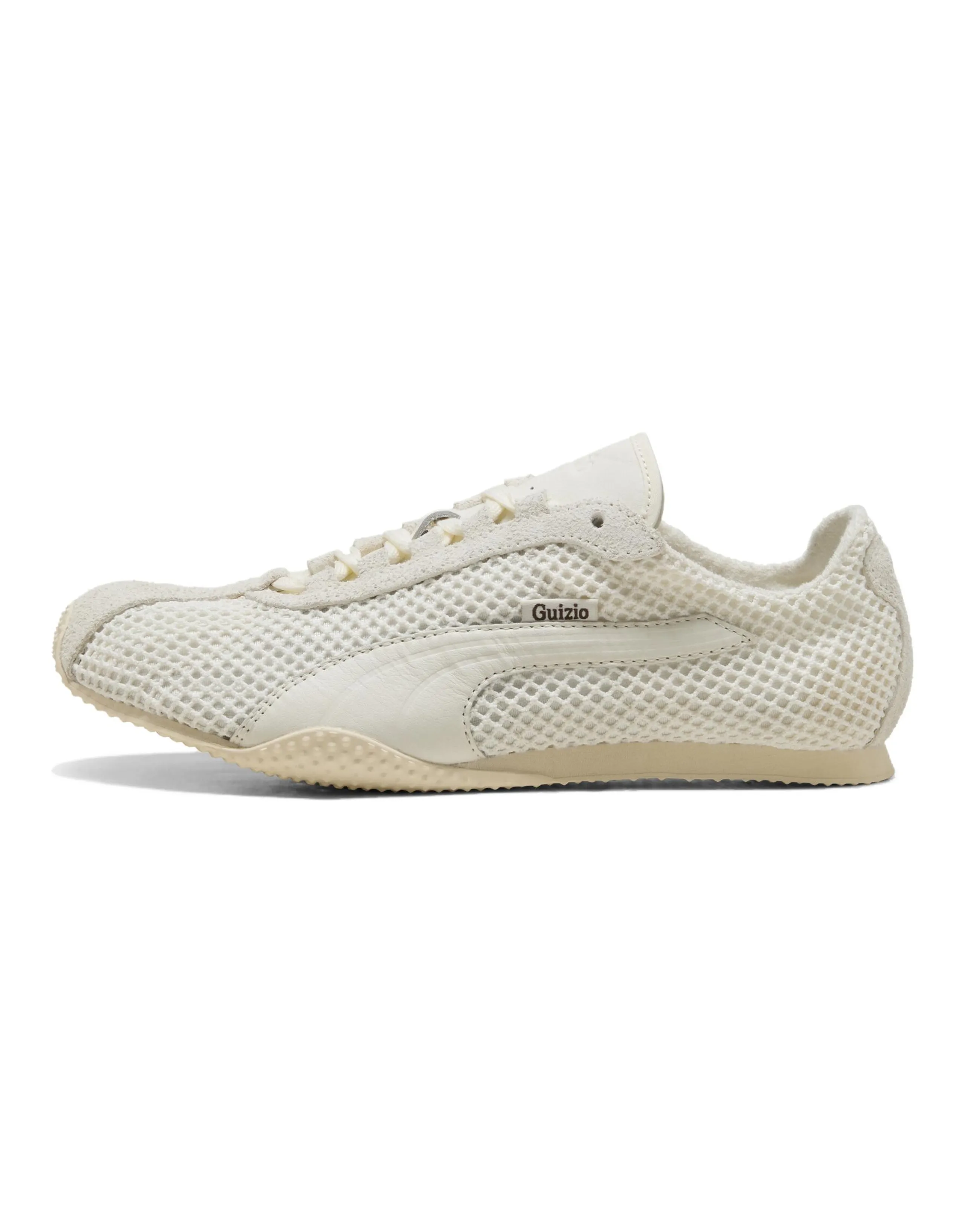 PUMA H-Street Guizio Thin Sole German Trainer Comfort Versatile Light Sport Racing Low-Top Casual Shoes Unisex Off-White
