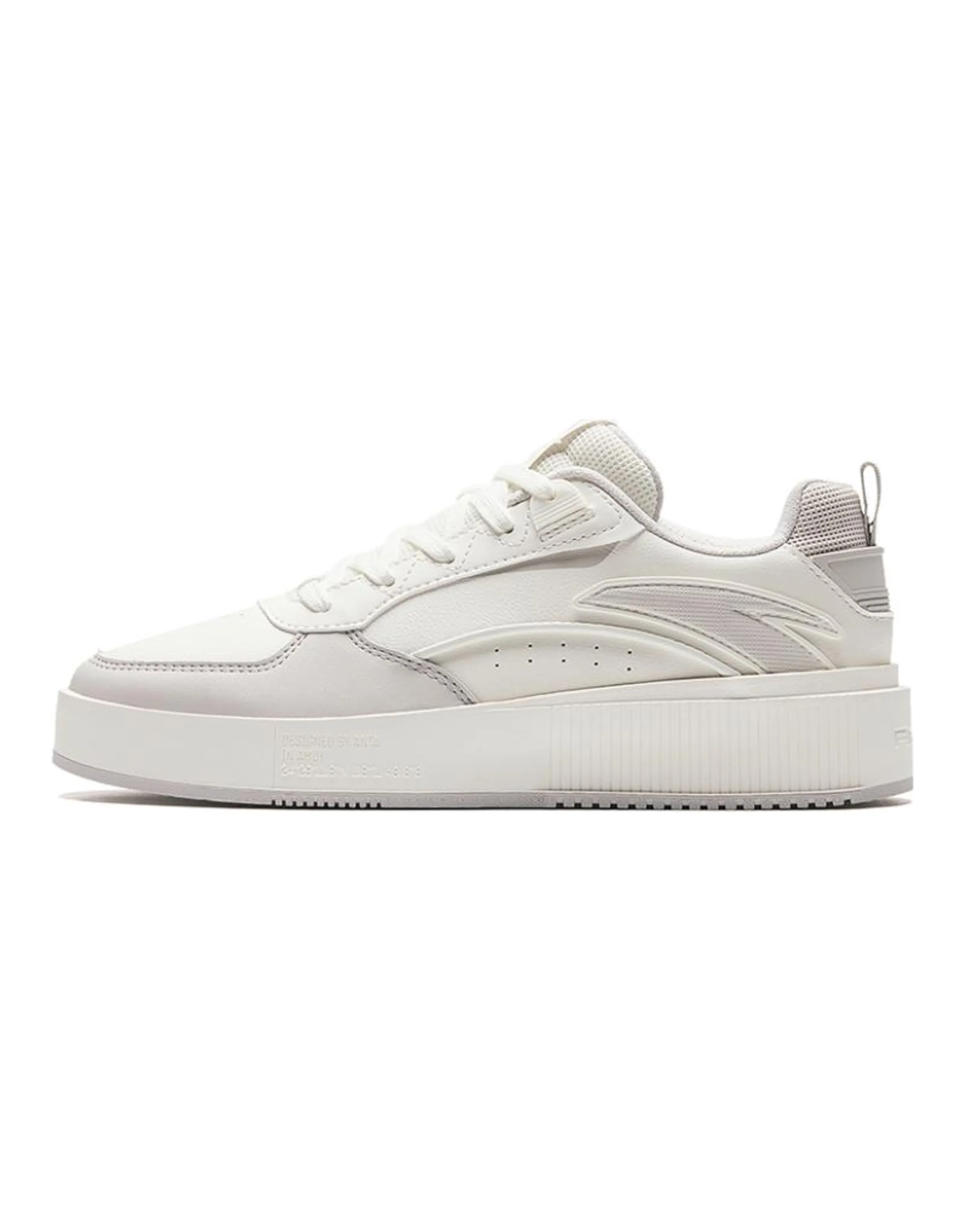 Anta Milk Lid 2 Support Low-Top Skateboard Shoes Women's White