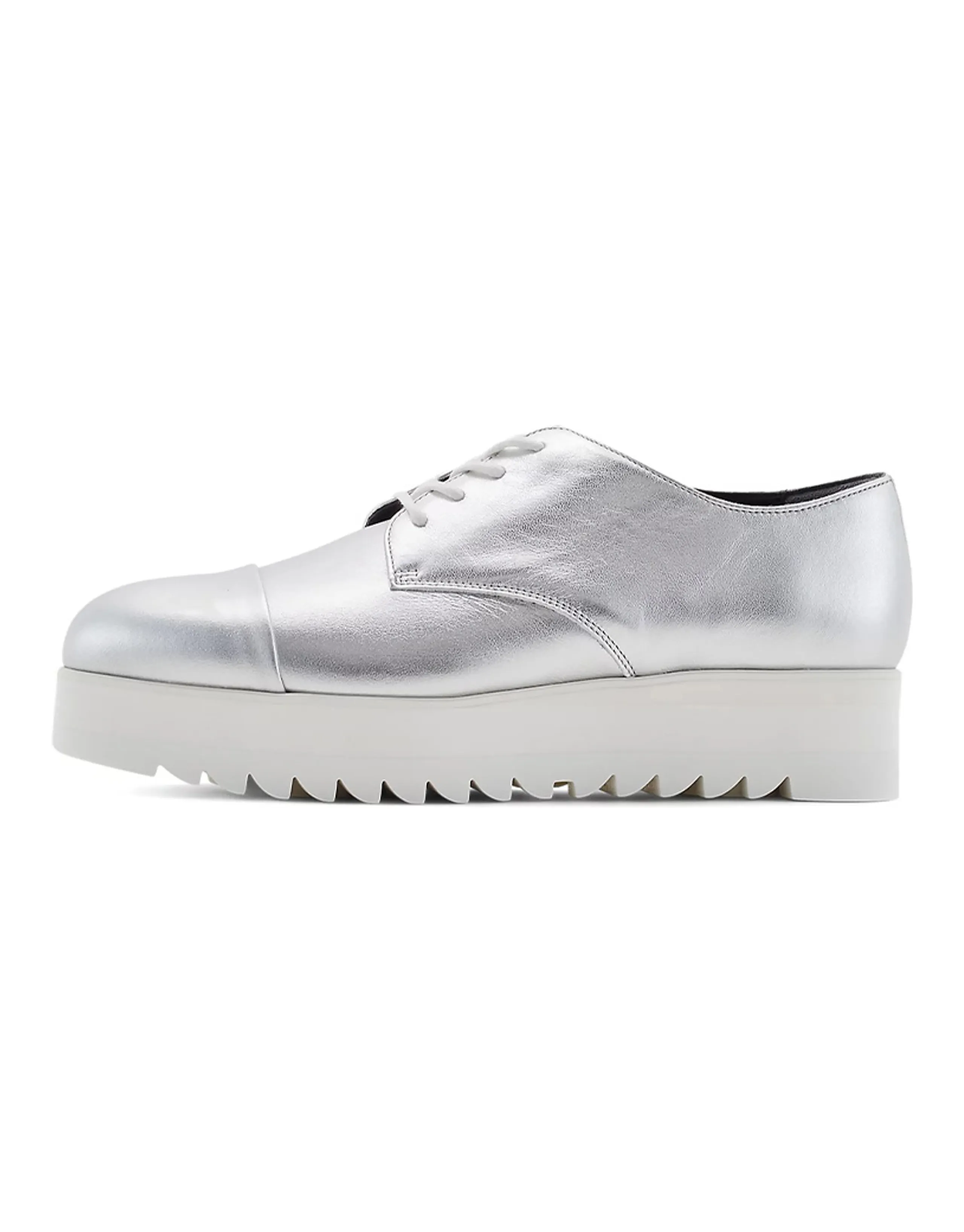 Onitsuka Tiger Derby Shoes 'Silver' Women's