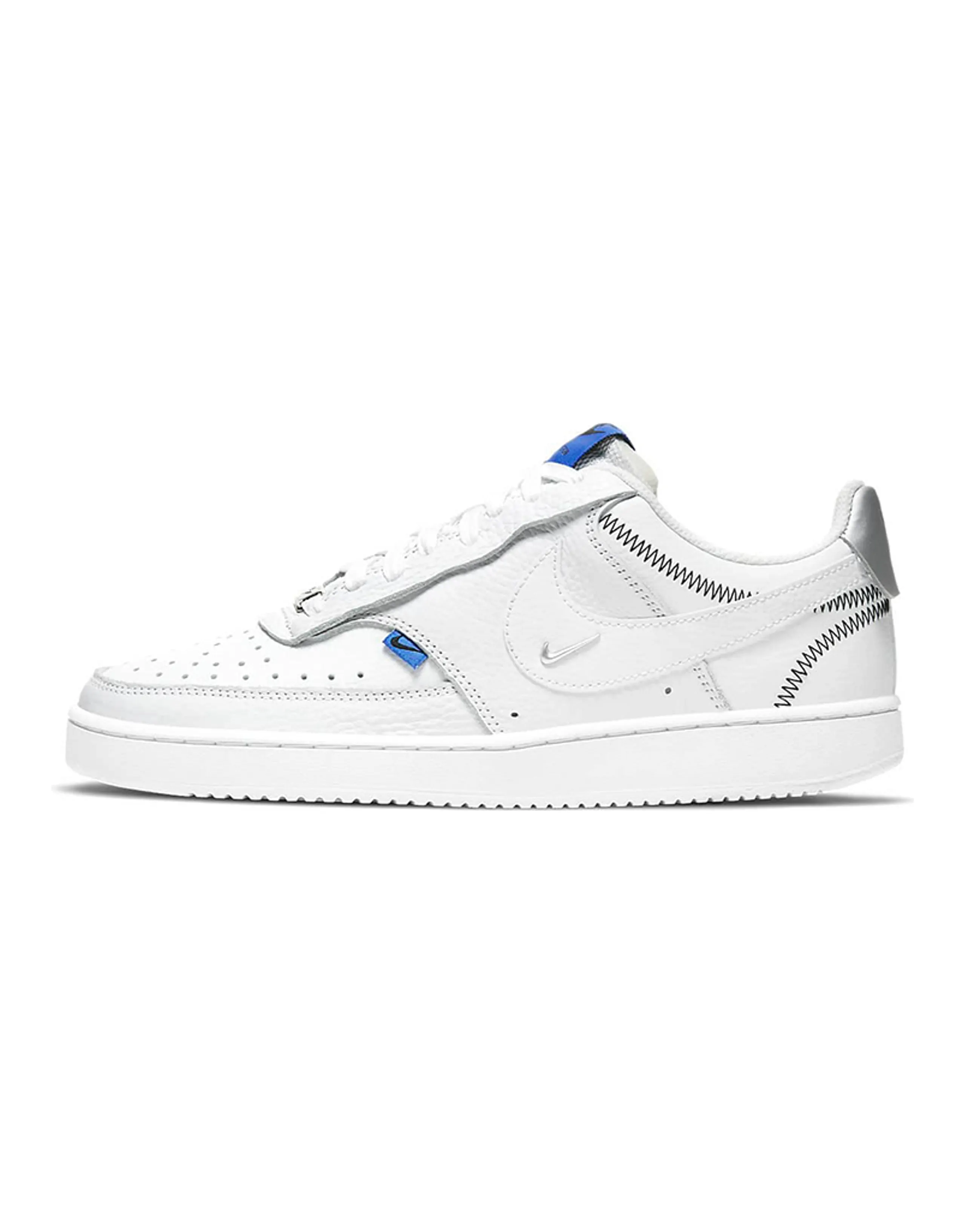 Nike Court Vision Low Se 'White Metallic Silver' Women's