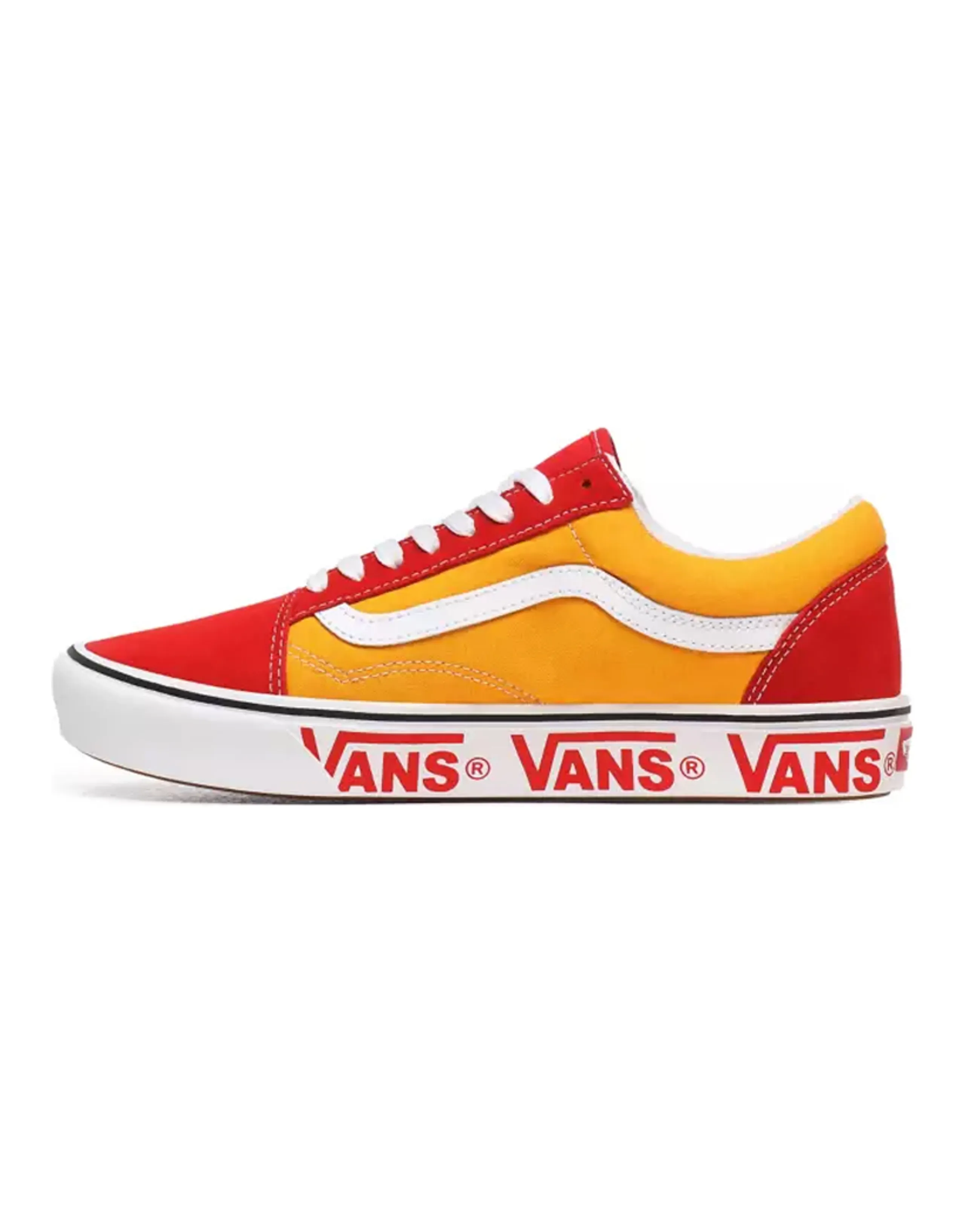 Vans ComfyCush Old Skool 'Tape Mix Red Cadmium'