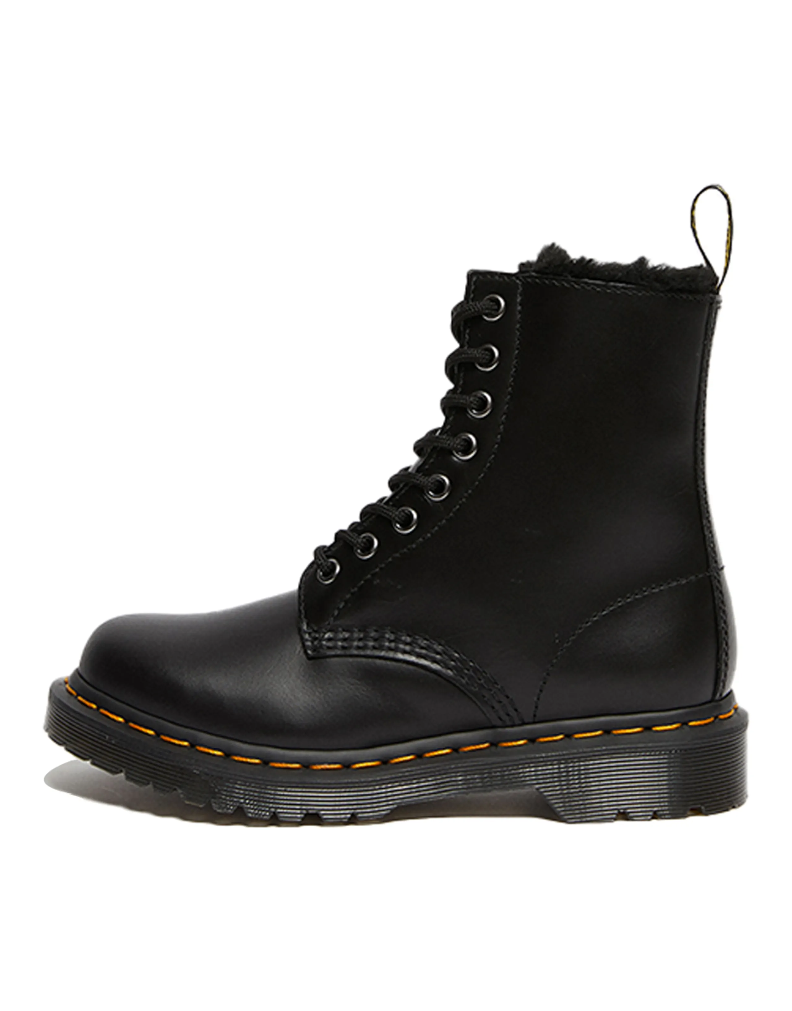 Dr.Martens 1460 Serena 8 Martin Boots Couple Style Black
