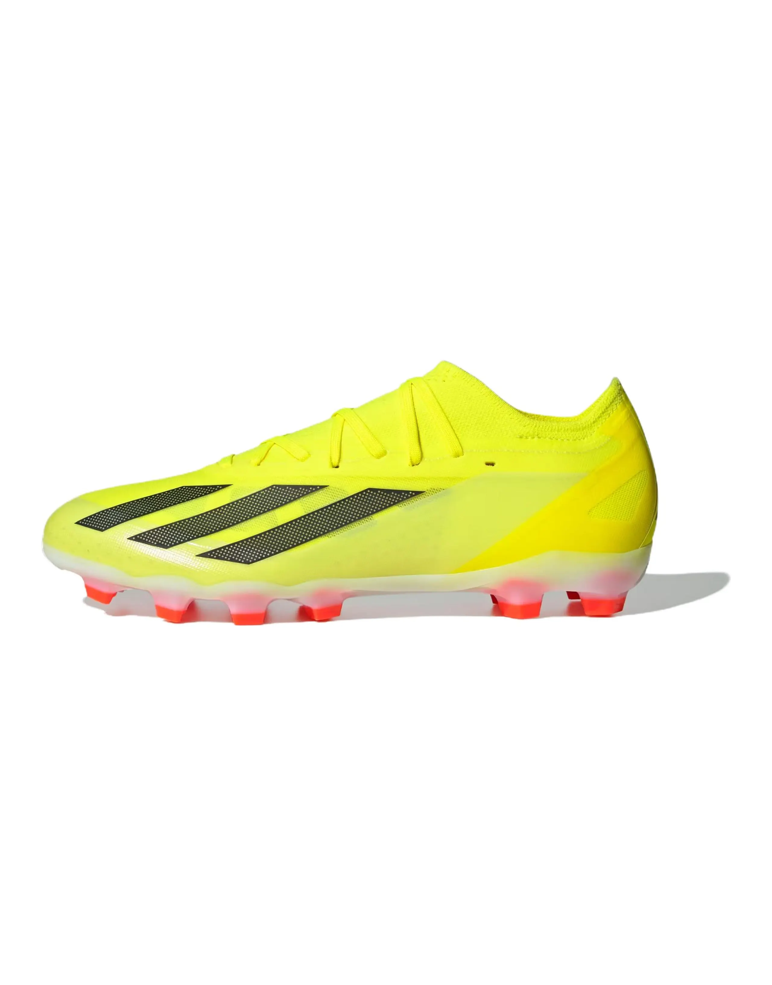 adidas X Crazyfast Pro Comfortable Versatile AG (Artificial Grass) HG (Hard Ground) Artificial Turf Cushioning Wear-Resistant Soccer Cleats Unisex Yellow