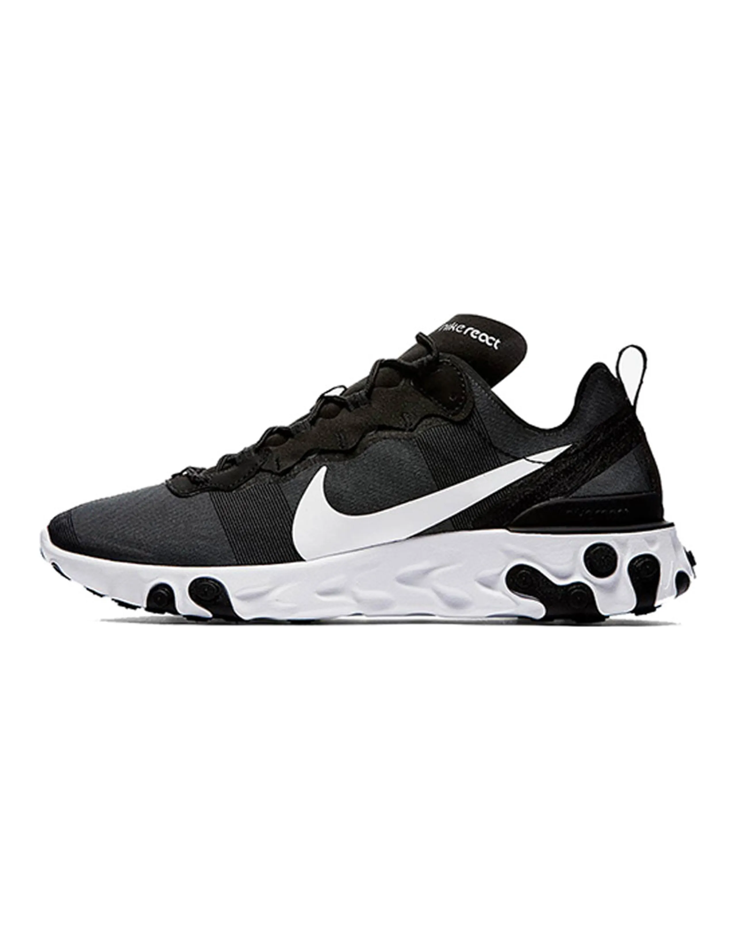 Nike React Element 55 Black White