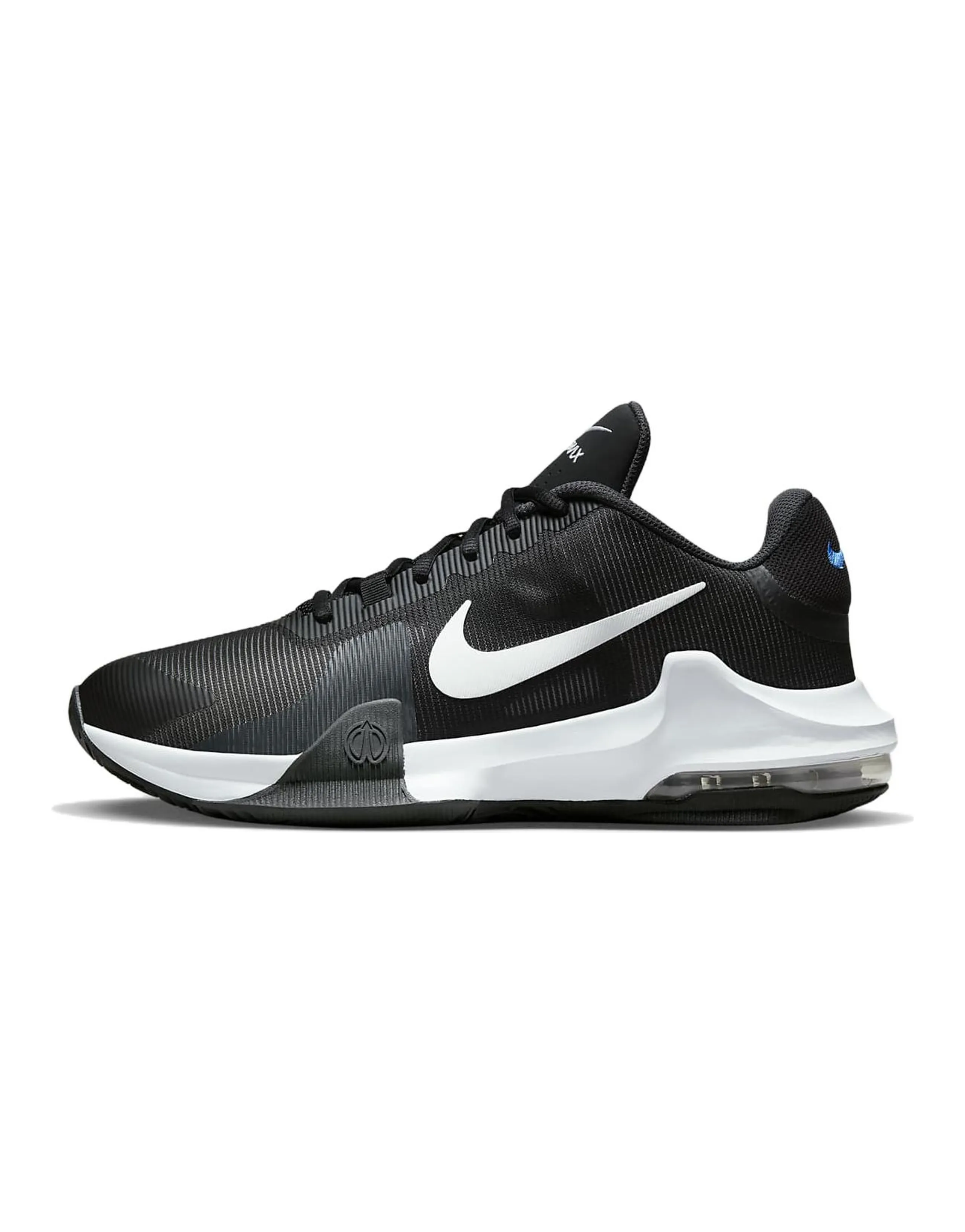 Nike Air Max Impact 4 Black White Racer Blue