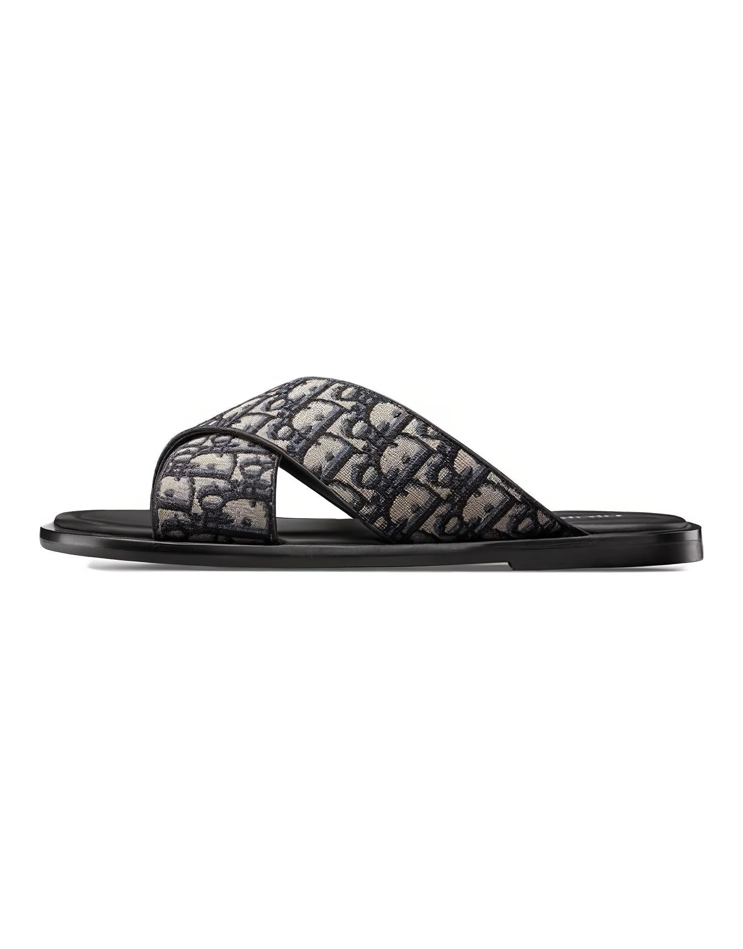 DIOR Alias Sandals Blue Oblique