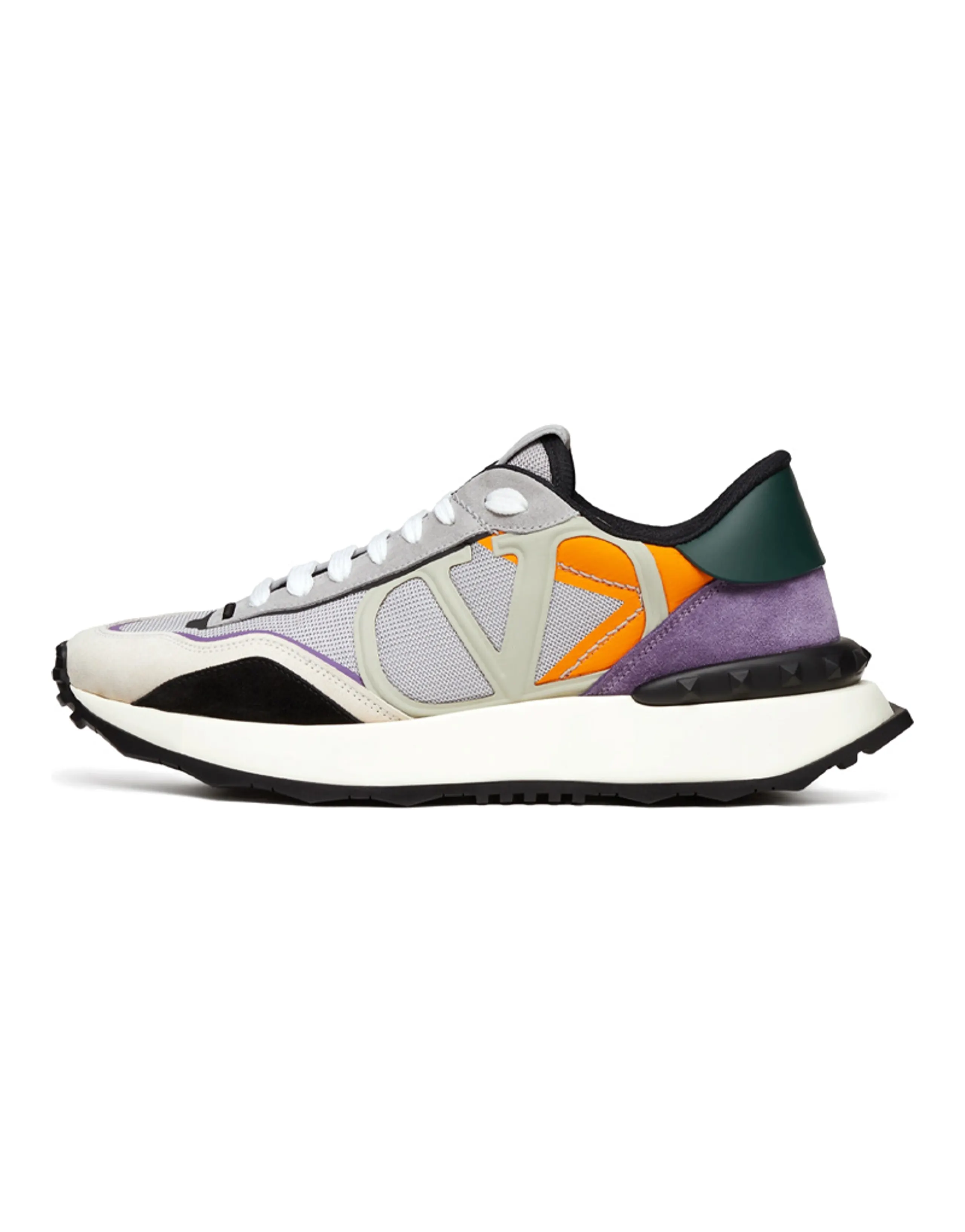 Valentino Netrunner Low-Top Casual Shoes Men's Gray