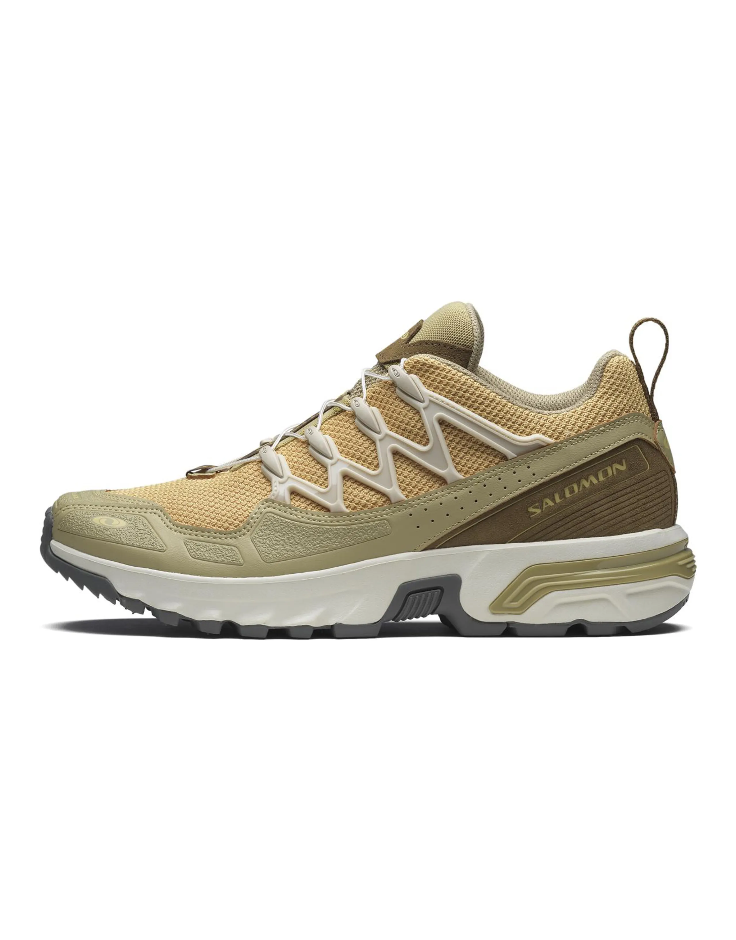 SALOMON ACS + Abrasion Resistant Low Top Running Shoes Unisex Light Brown