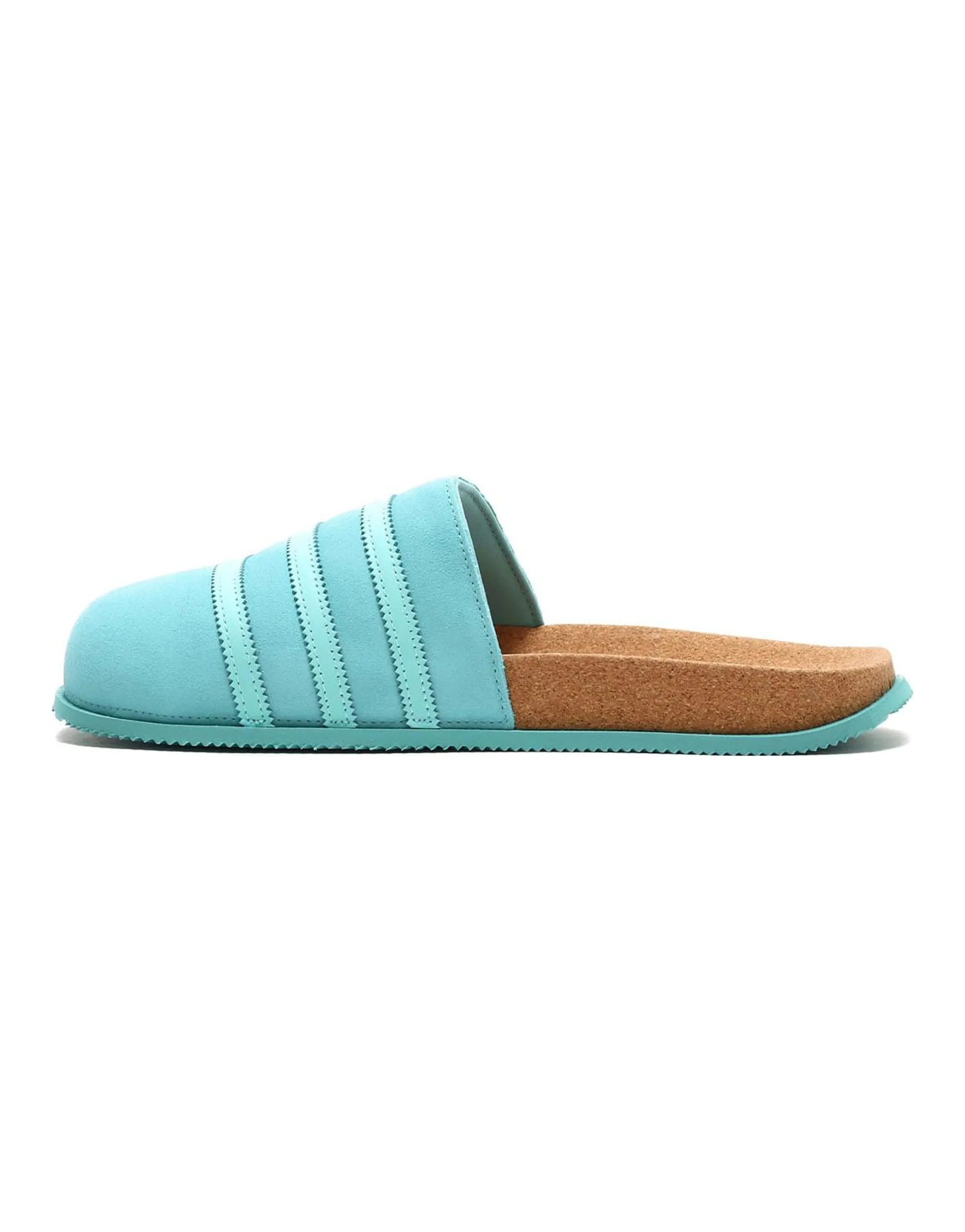 Adidas Originals Adimule Lea Slides Aqua