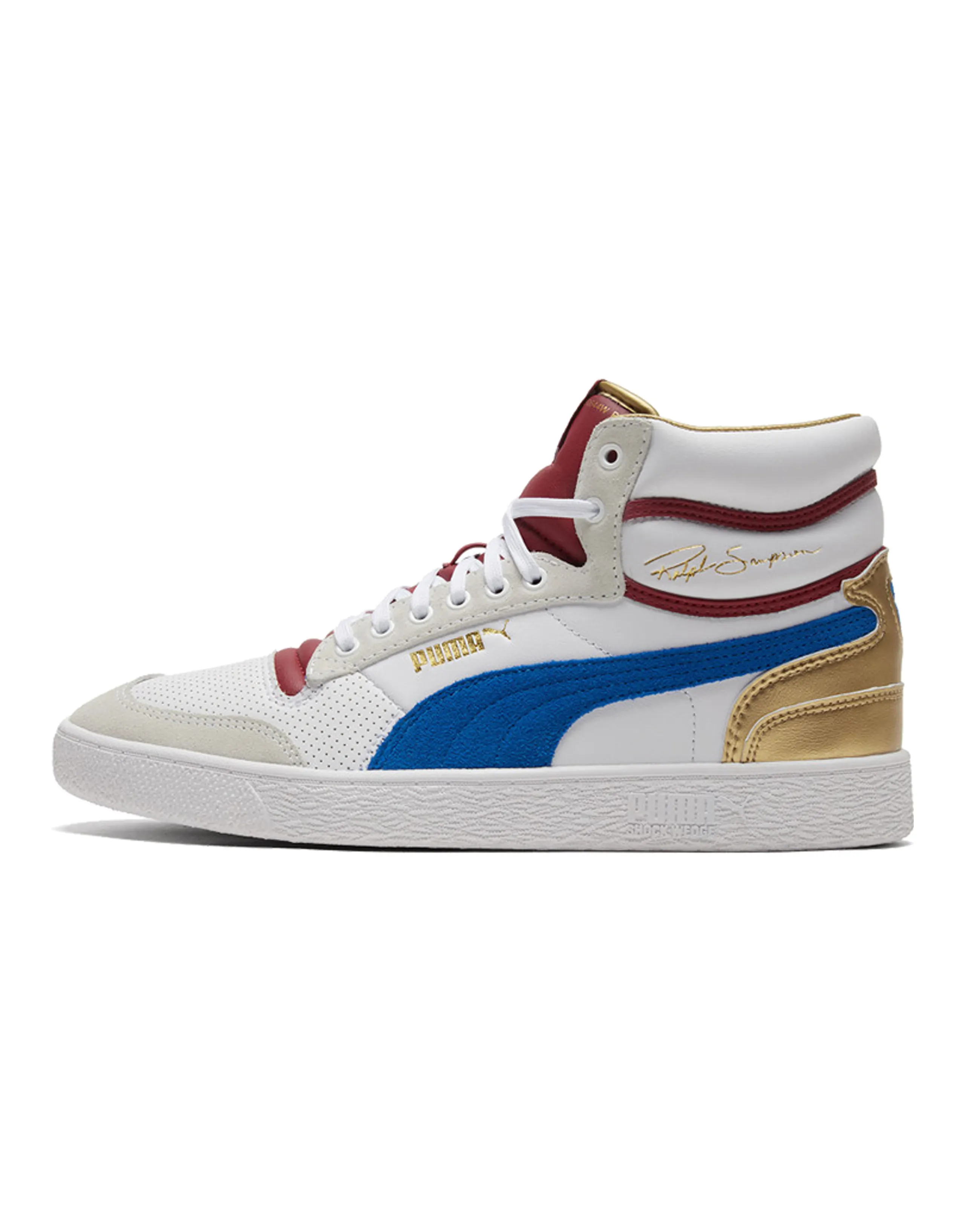 PUMA Ralph Sampson Mid 'Royal White Red Dahlia'