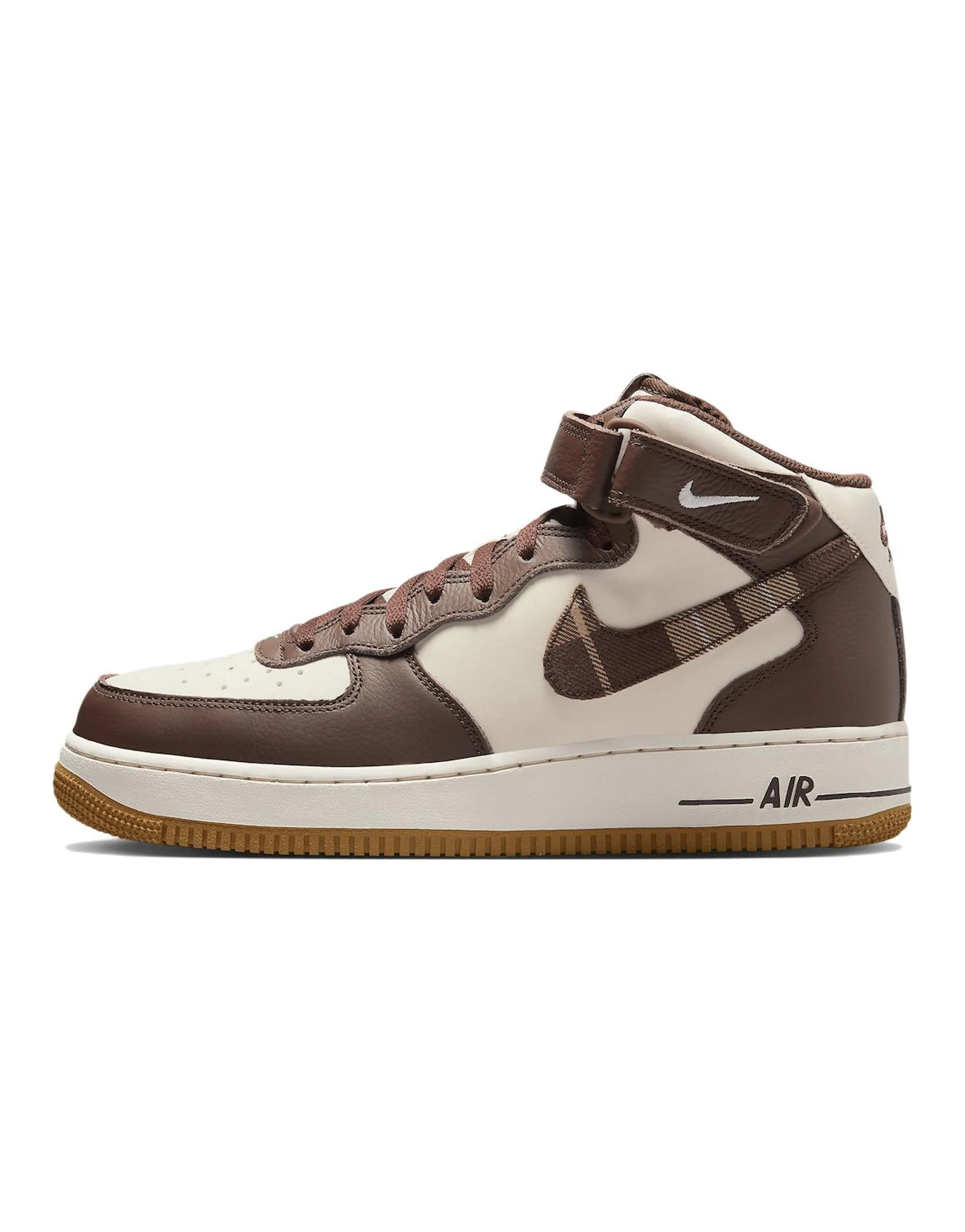 Nike Air Force 1 Mid '07 Brown Plaid