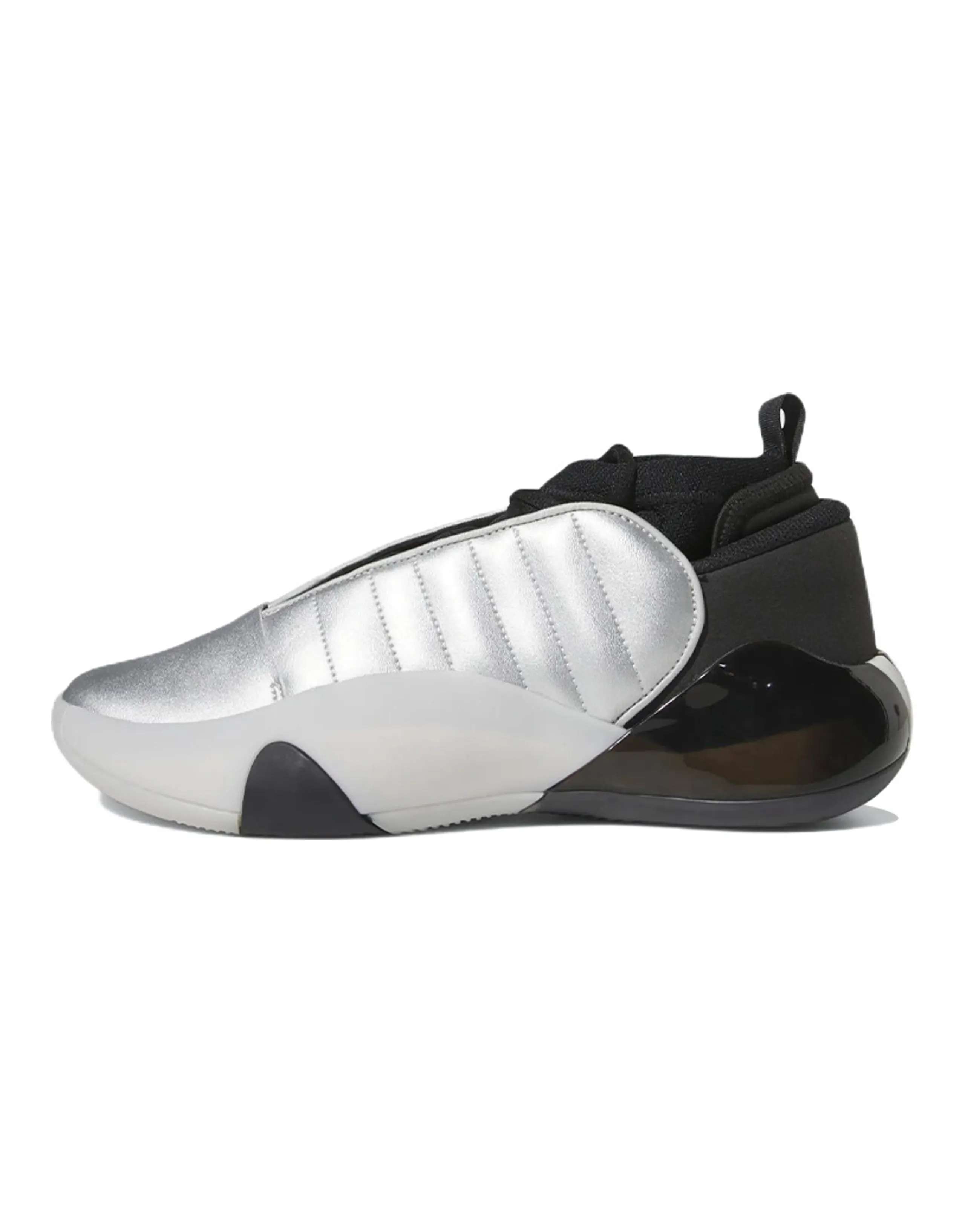 Adidas Harden Volume 7 Basketball Shoes 'Silver Metallic / Black'