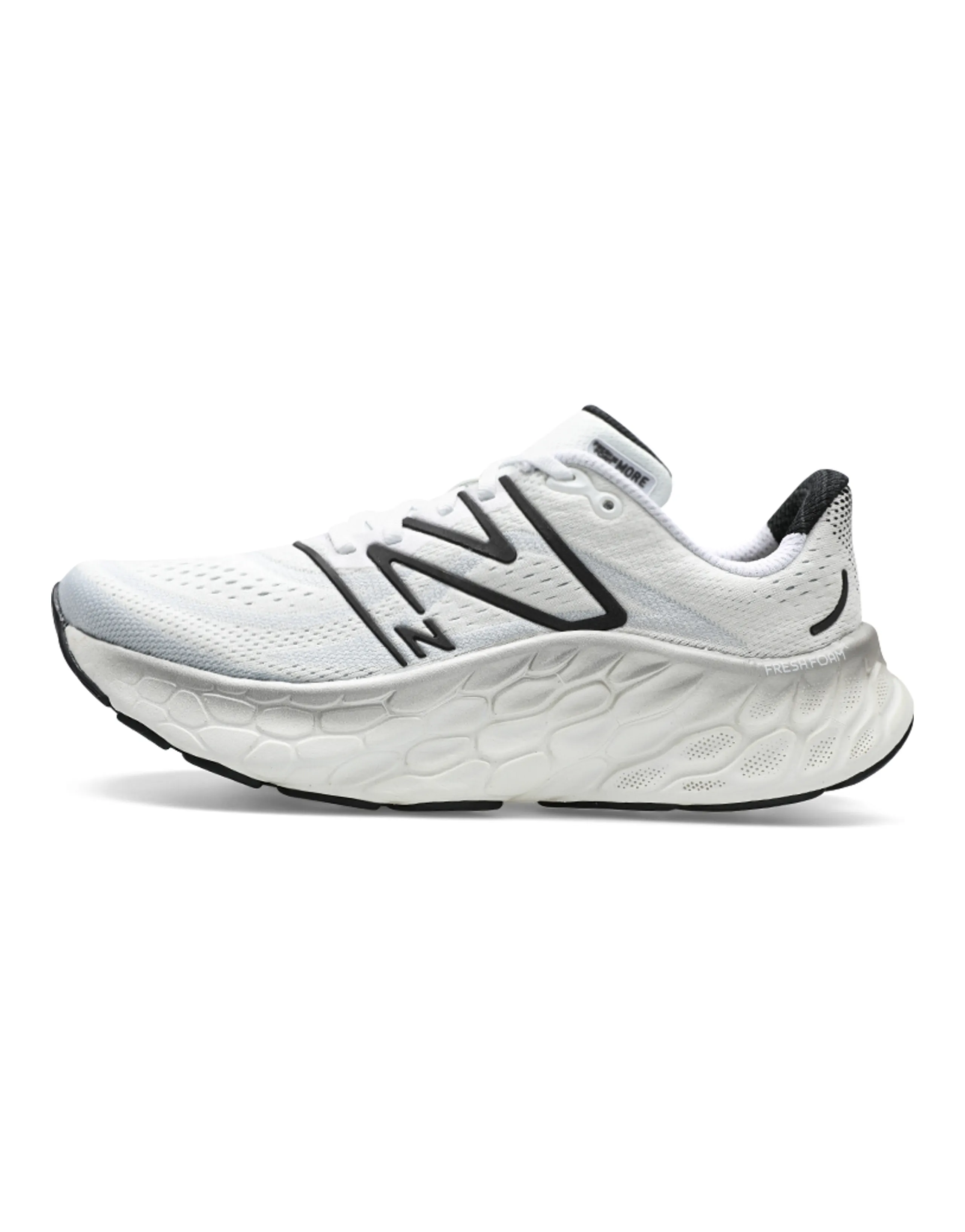 New Balance Fresh Foam X More V4 White Black Metallic